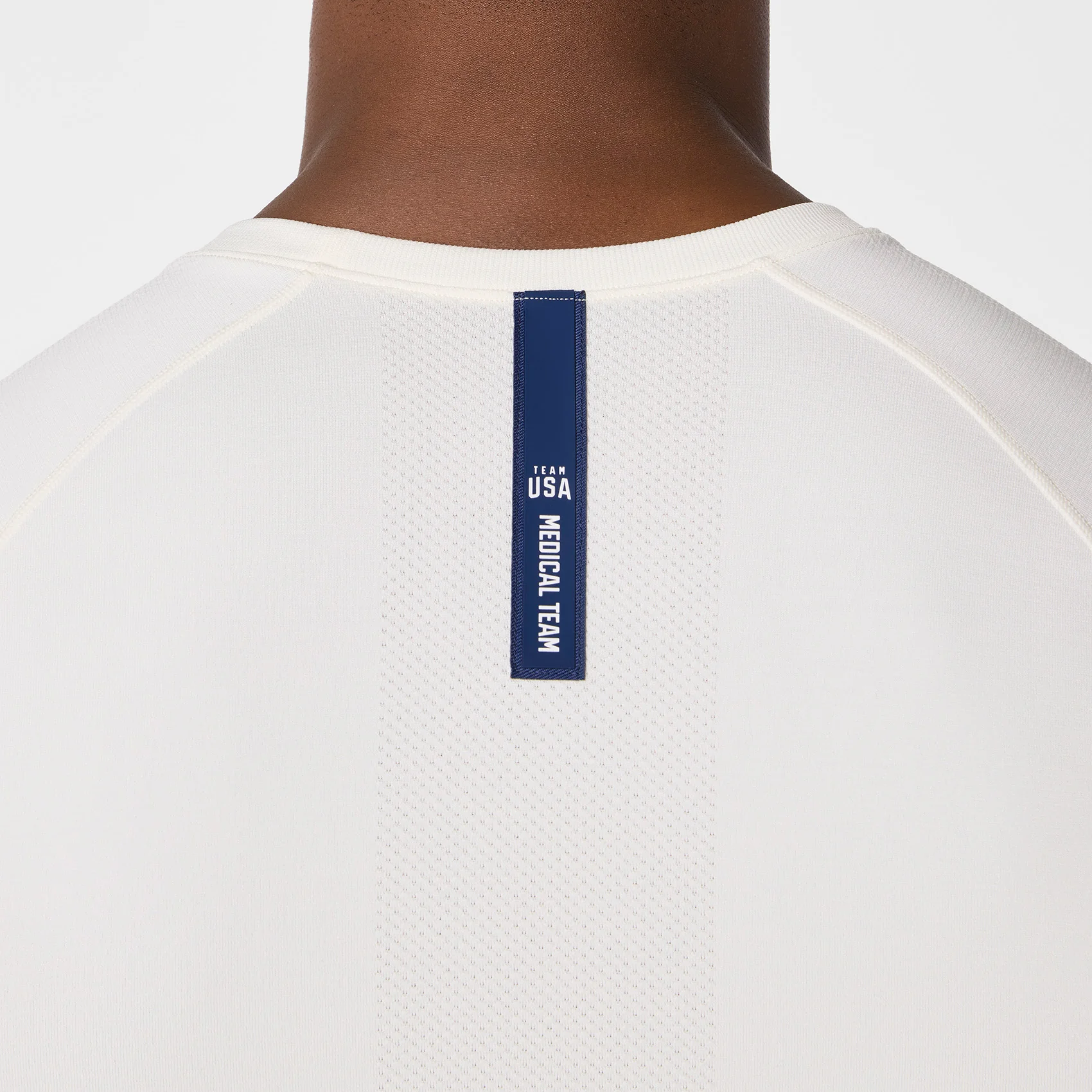 men's Off White FIGS x Team USA Makato Seamless - Shortsleeve Underscrub - Image 6