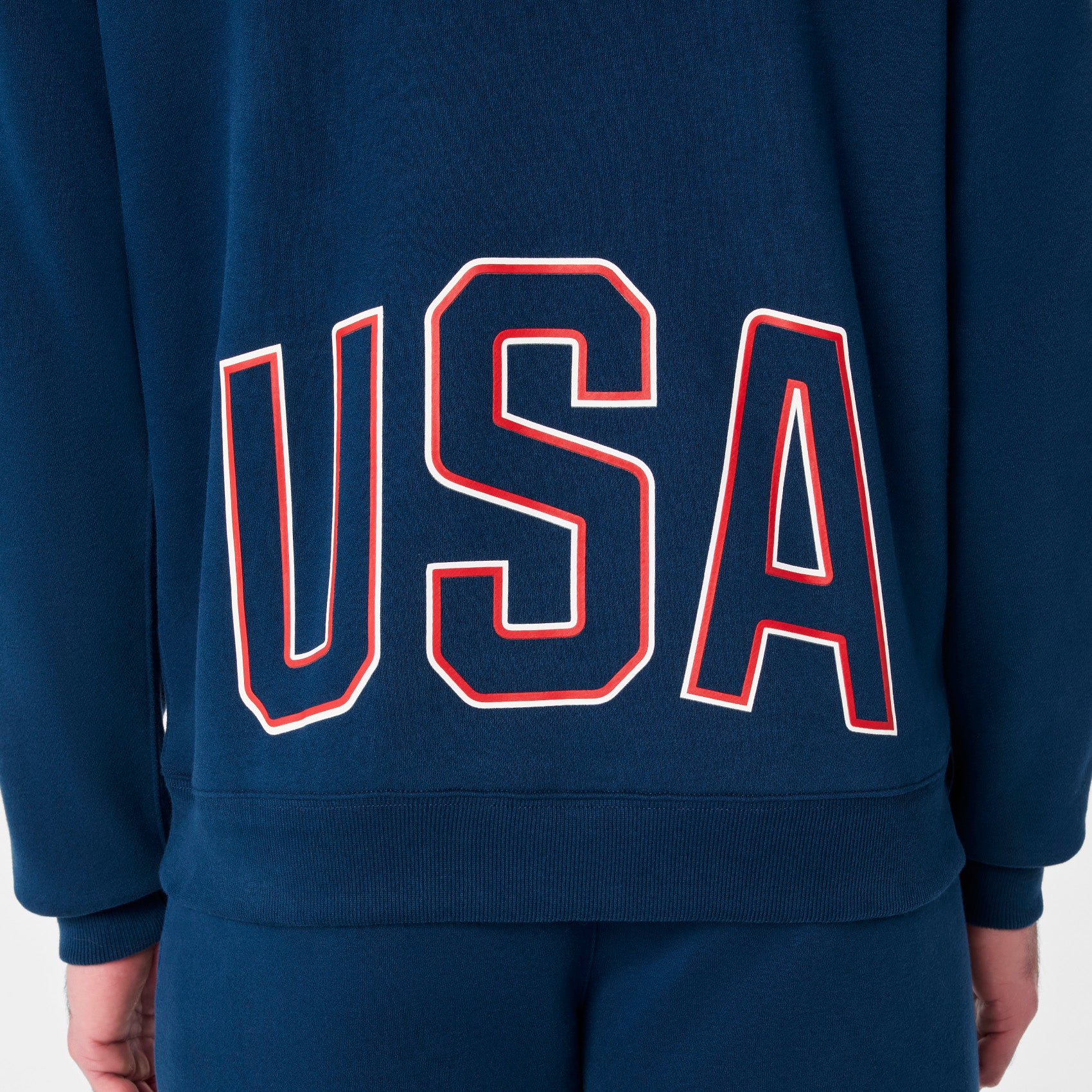 men's Team USA Blue FIGS x Team USA Off-Shift - Hoodie Sweatshirt™ - Image 8