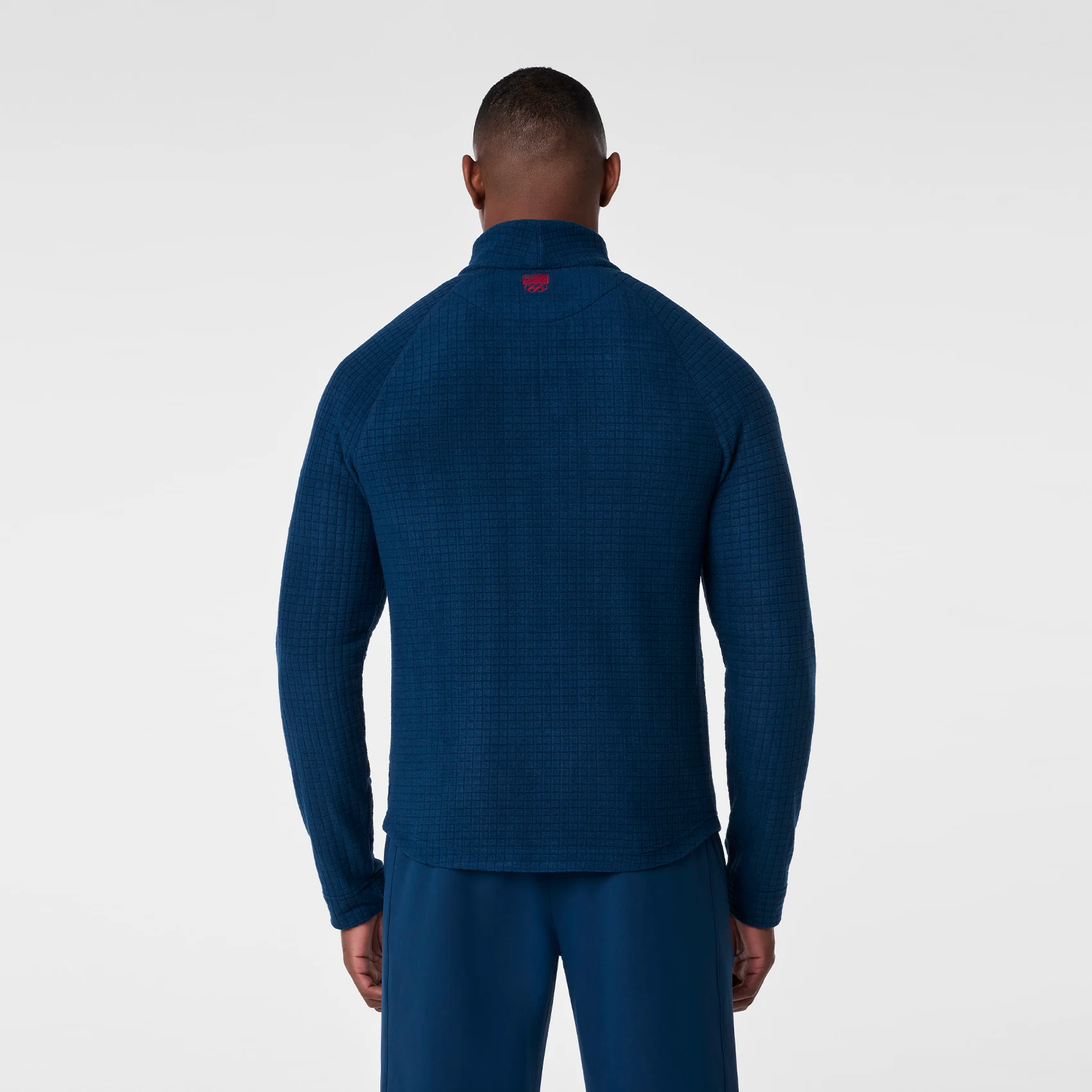 men's Team USA Blue FIGS x Team USA On-Shift - Fleece ¼ Zip Top™ - Image 4
