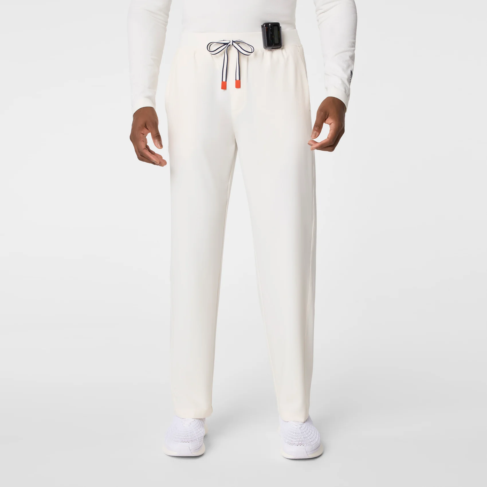 men's Off White FIGS x Team USA Relaxed Straight Leg - Scrub Pant