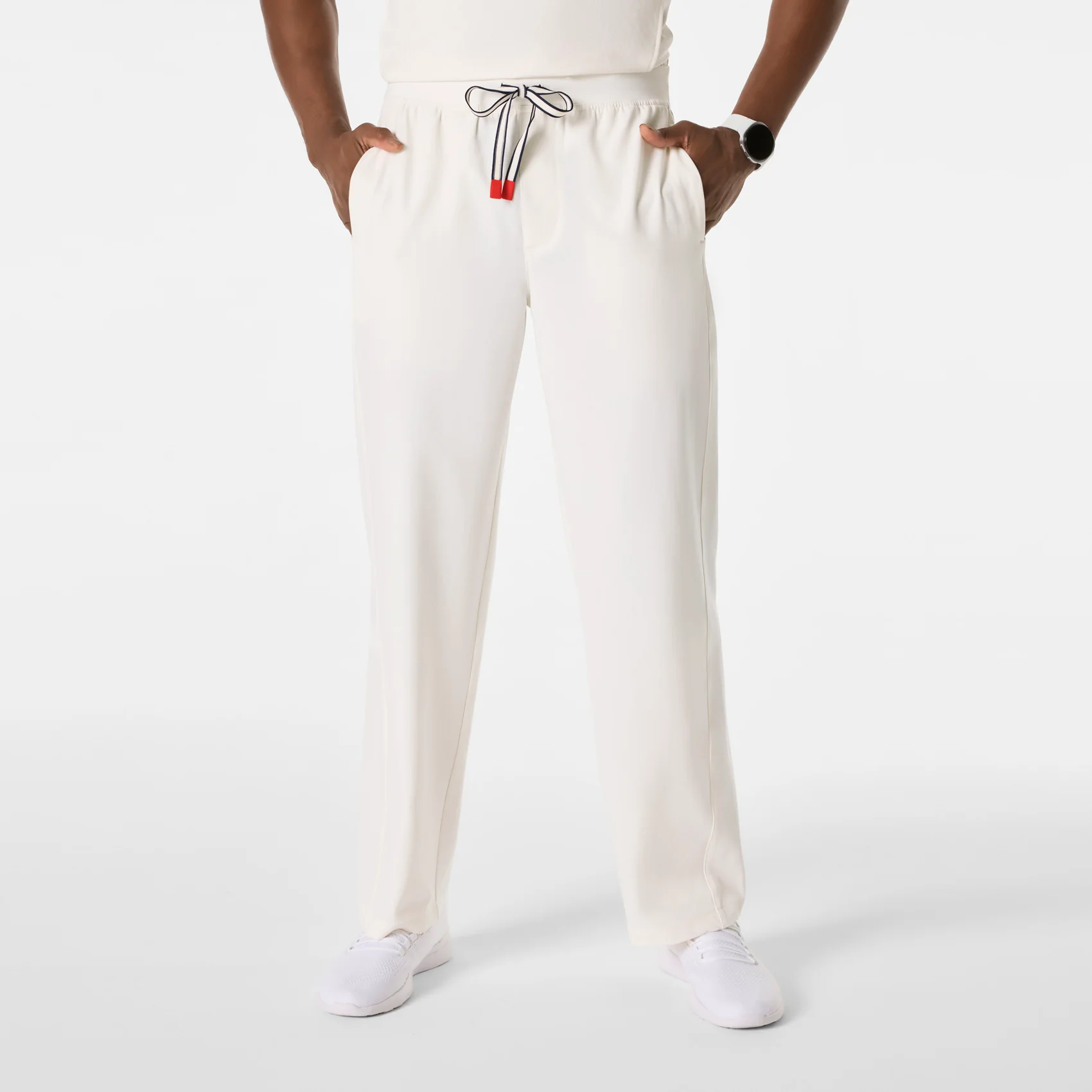 men's Off White FIGS x Team USA FIBREx Relaxed - Short Scrub Pant