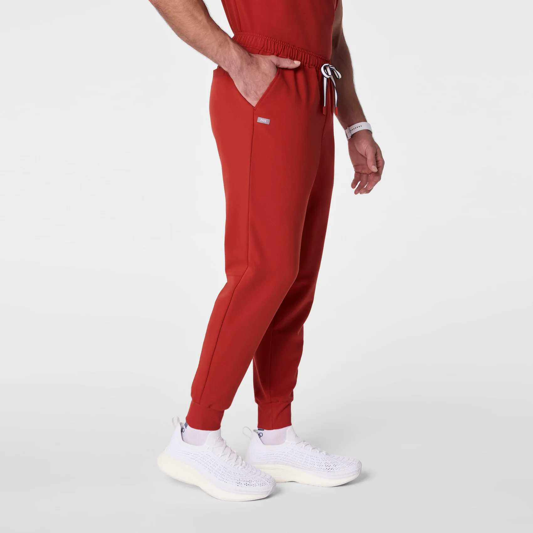 men's Team USA Red FIGS x Team USA Tansen - Jogger Scrub Pant™ - Image 3