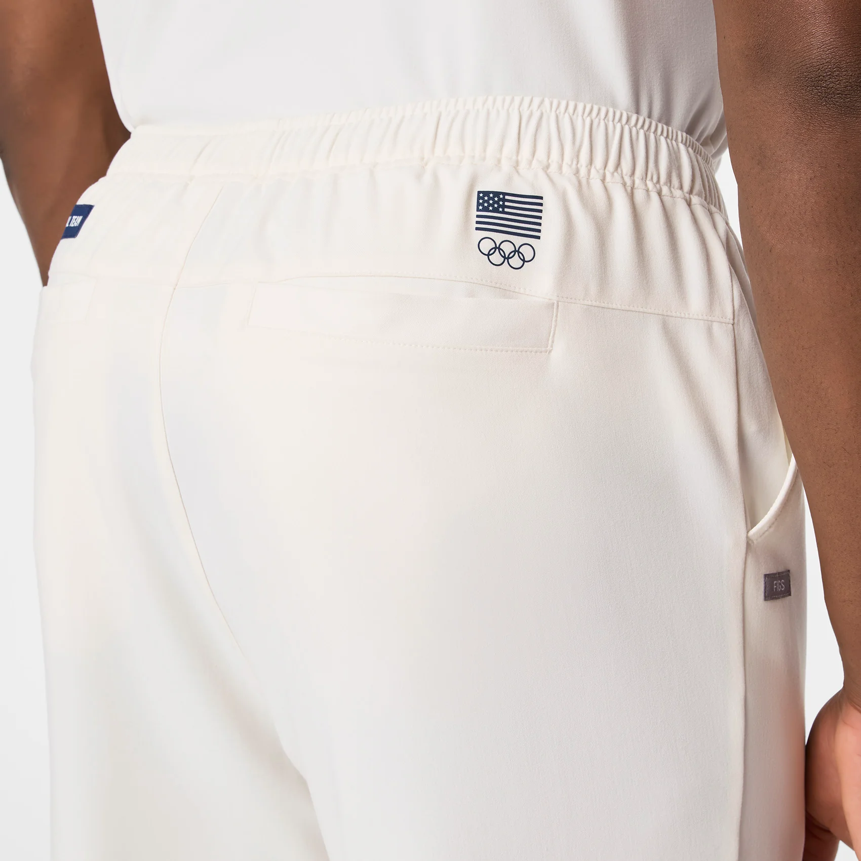 men's Off White FIGS x Team USA Tansen - Tall Jogger Scrub Pant™ - Image 6