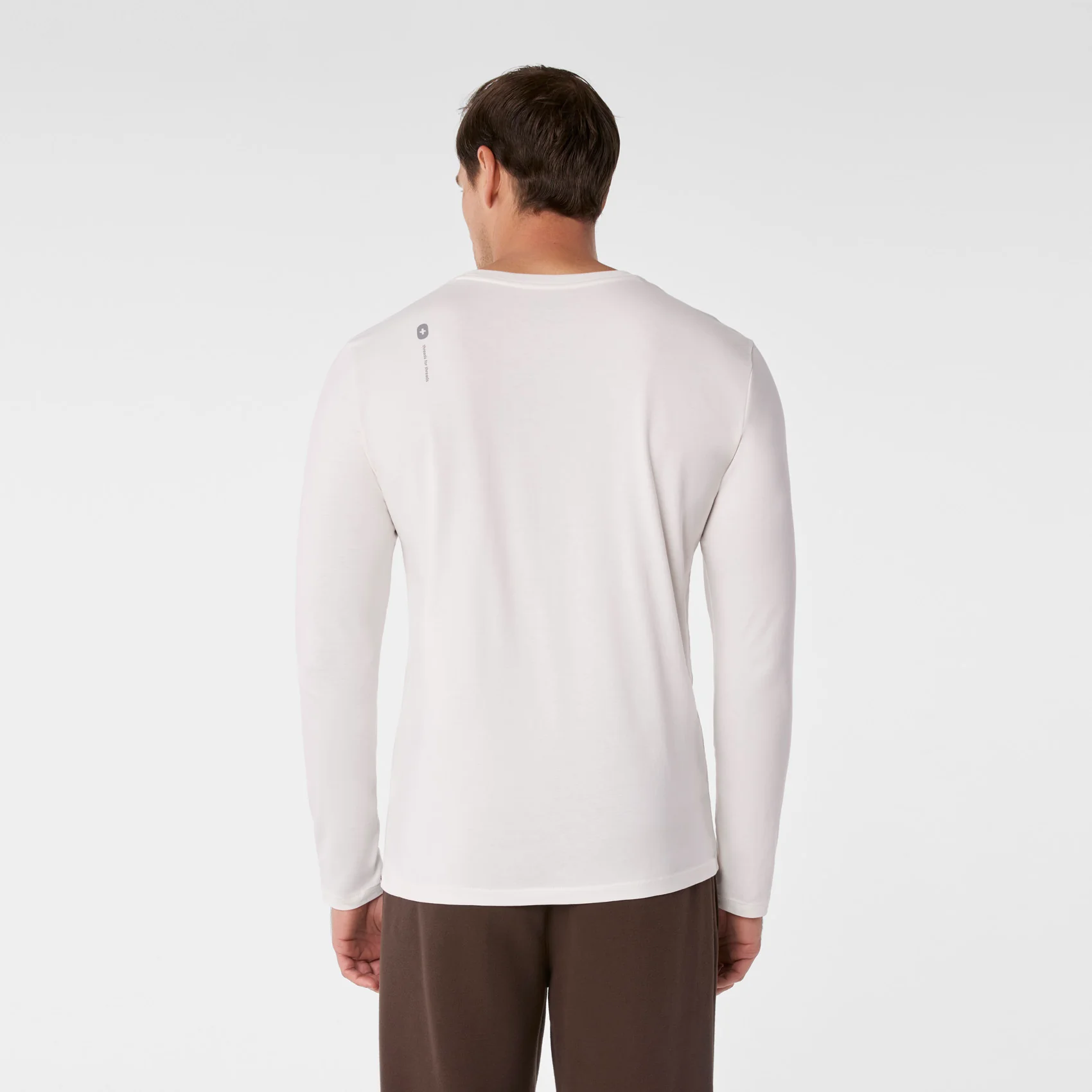 men's Off White Tis The Season Supersoft - Longsleeve Underscrub - Image 5
