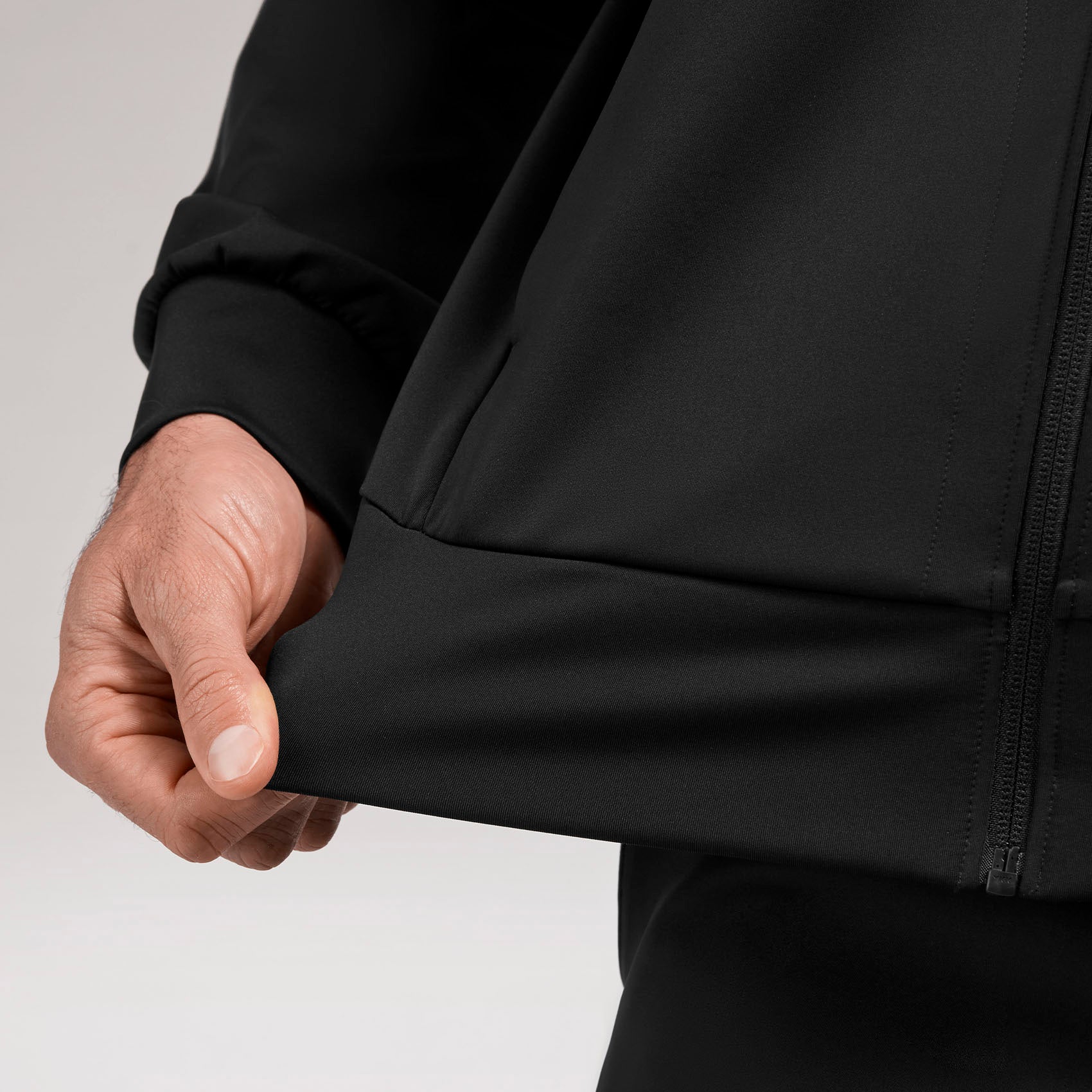 men's Black Varzo FORMx Relaxed - Scrub Jacket™ - Image 8