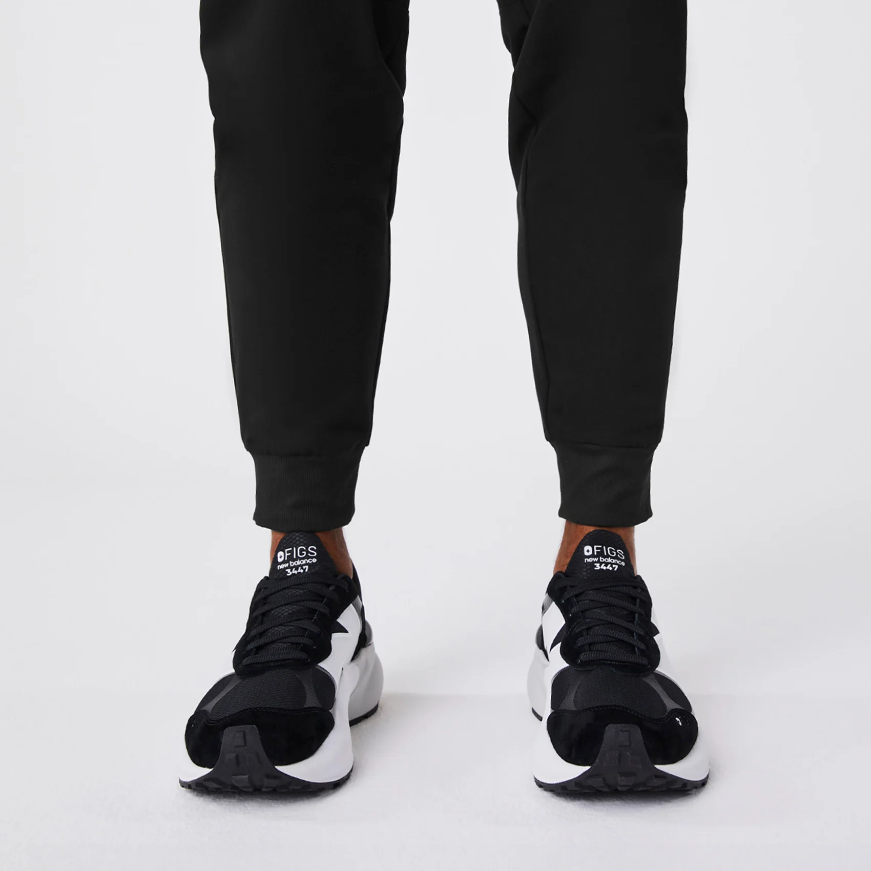 unisex Black FIGS | New Balance 3447 - Image 7