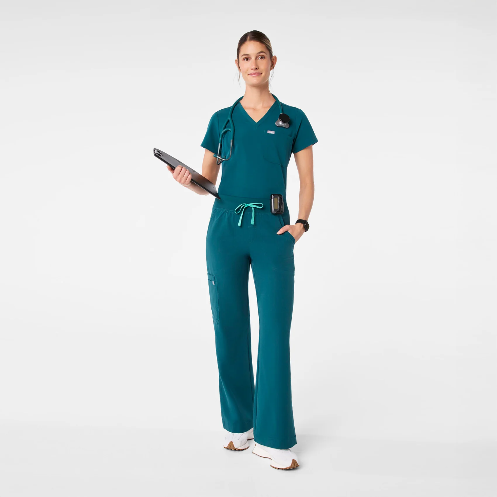 The Caribbean Blue FIGS | Eko CORE 500 Digital Stethoscope Set™ - Image 10