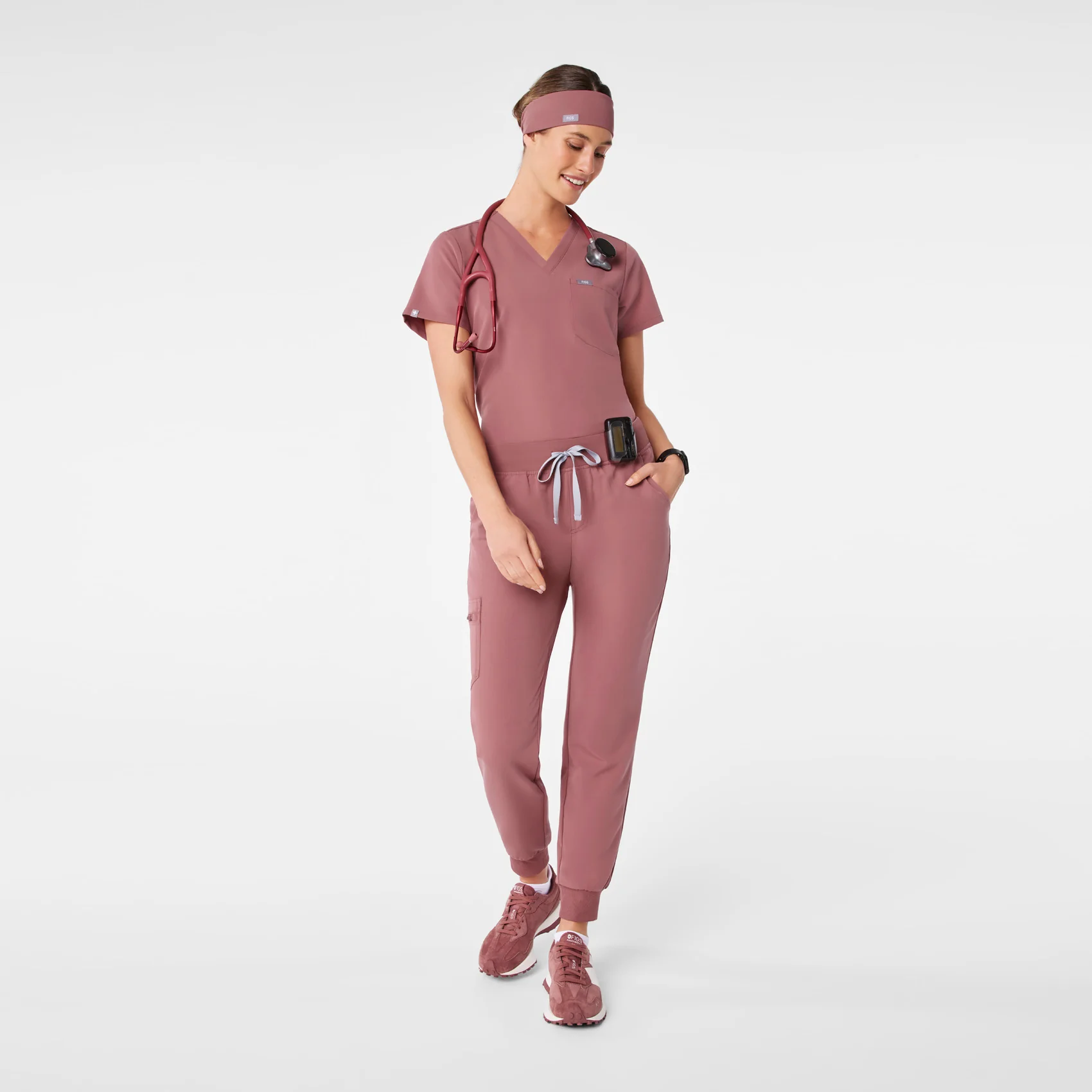 Mauve Cinched Headband - Image 5