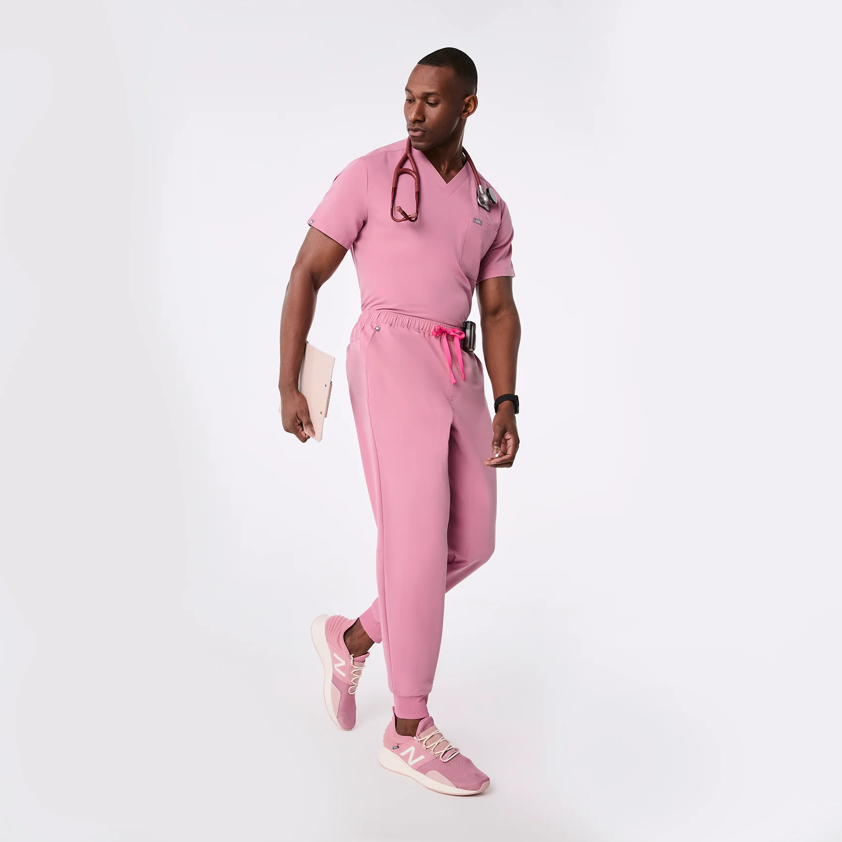 unisex Chalk Pink FIGS | New Balance Roav - Image 10
