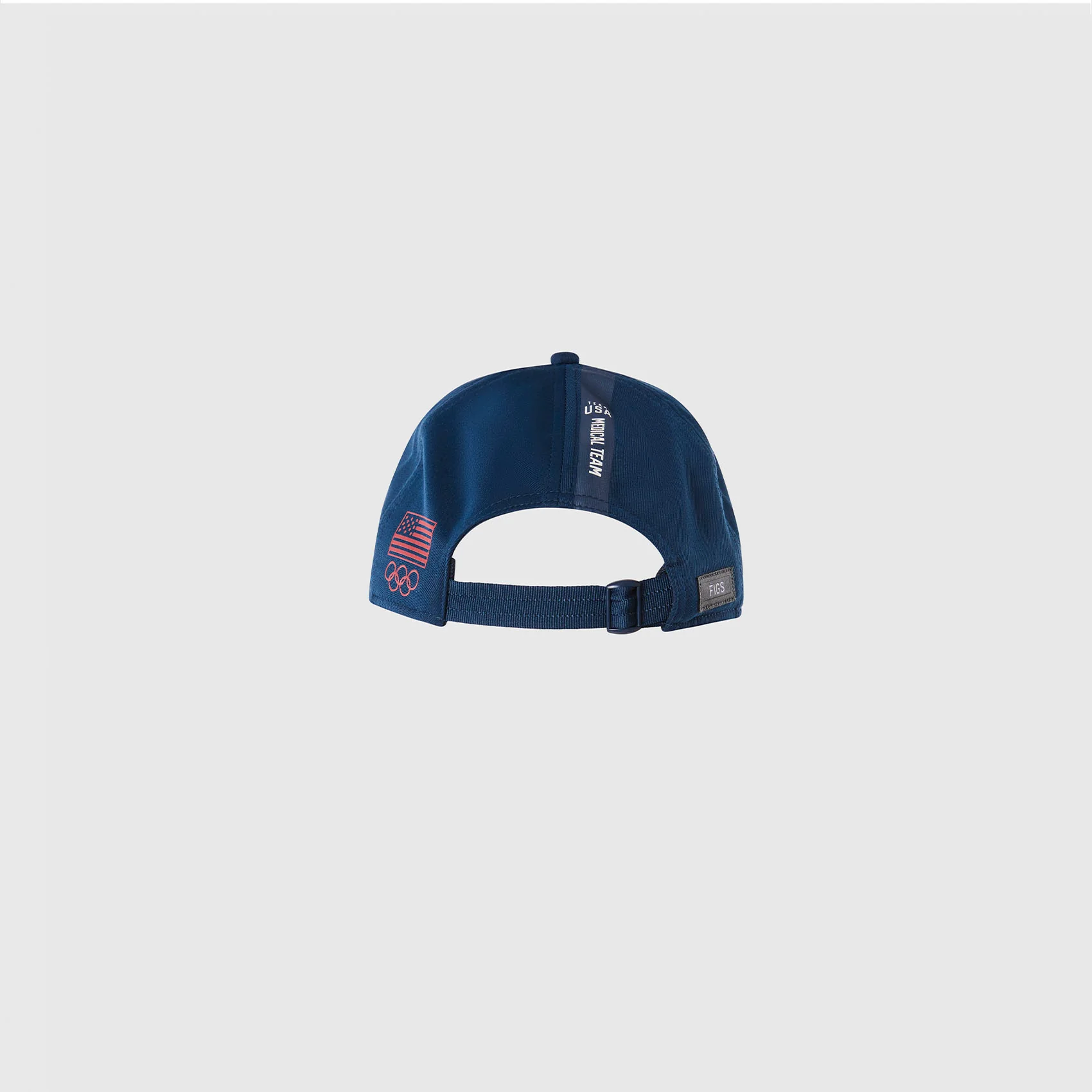 unisex Team USA Blue FIGS x Team USA Baseball Cap - Image 3