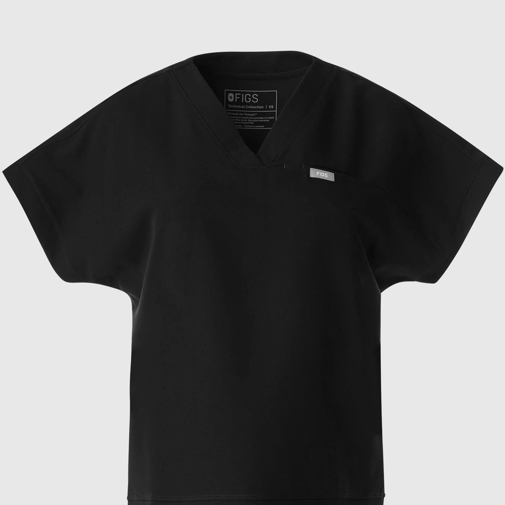 women's Emerald Carlota Relaxed V-Neck - Scrub Top - Image 7