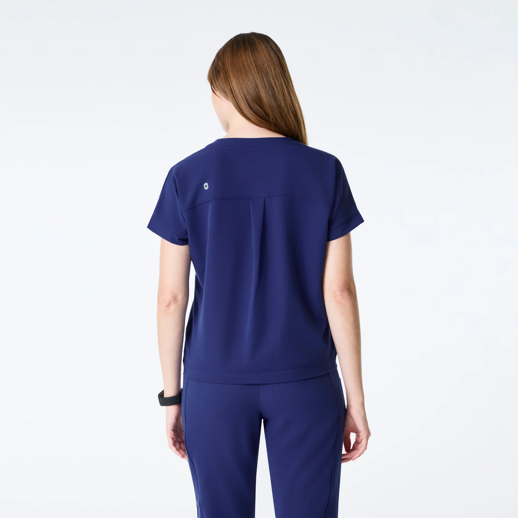 women's Sapphire Carlota Relaxed V-Neck - Scrub Top - Image 4