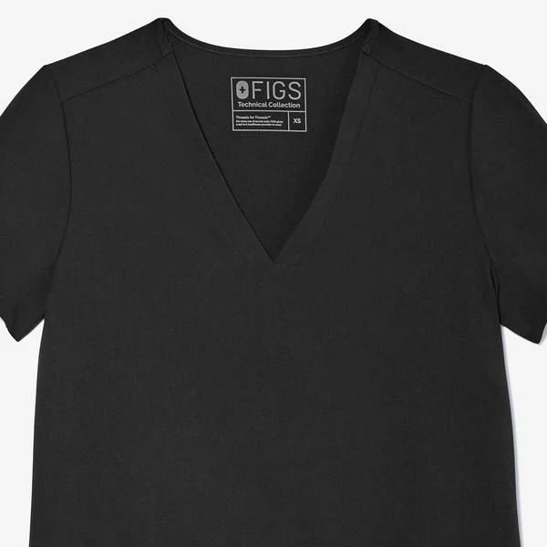 women's Mauve Casma™ - Three-Pocket Scrub Top - Image 6