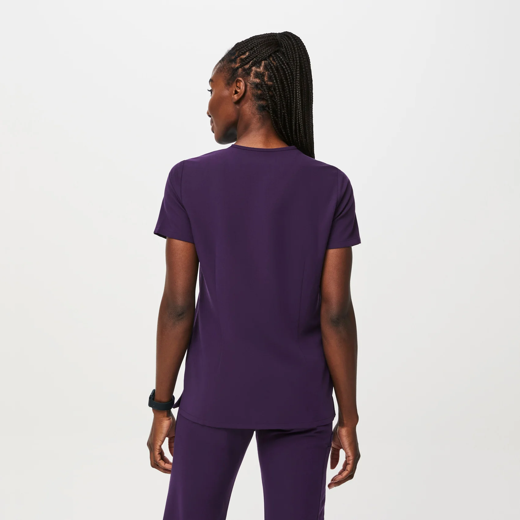 women's Purple Jam Casma™ - Three-Pocket Scrub Top - Image 4