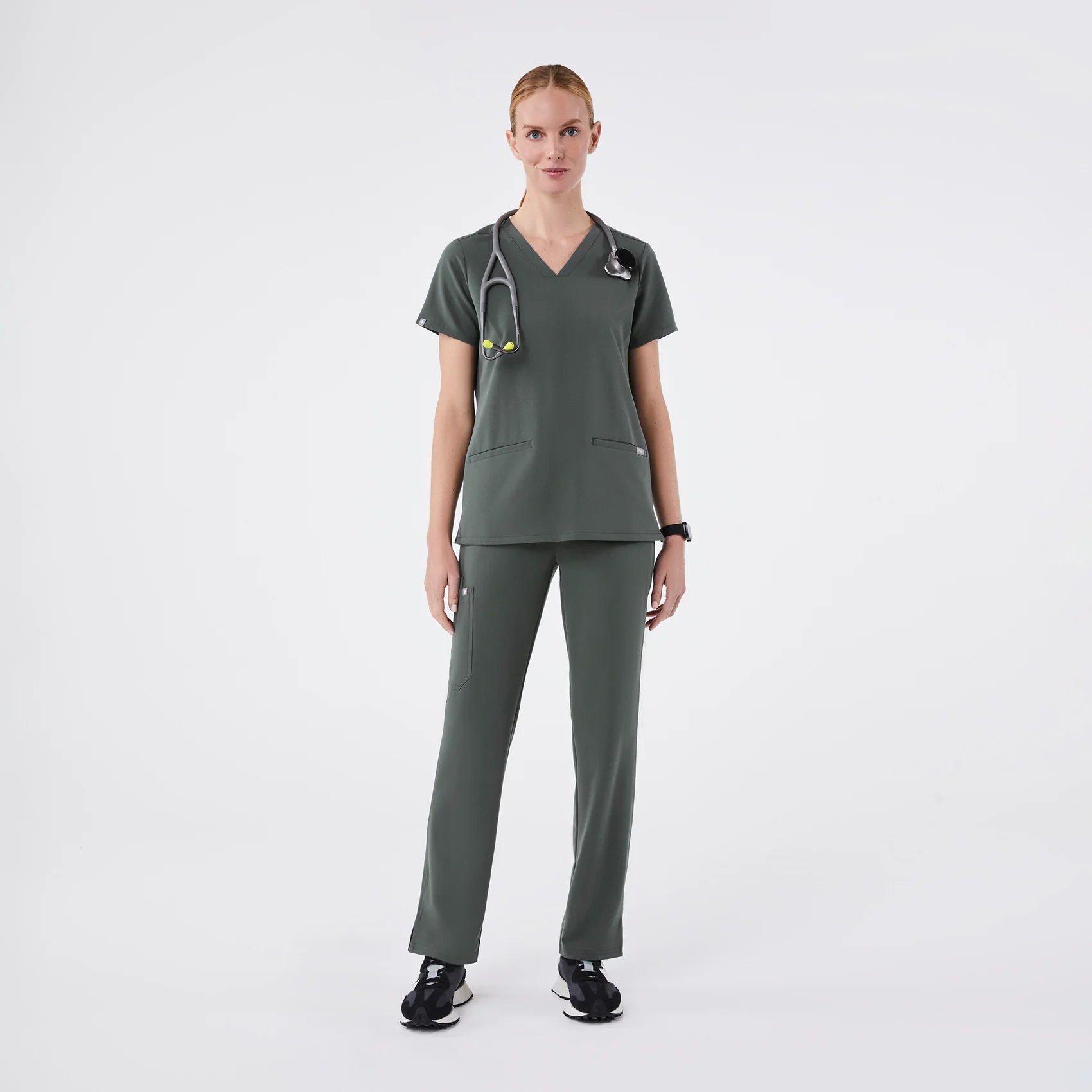 women's Bonsai Casma - Three-Pocket Scrub Top™ - Image 2