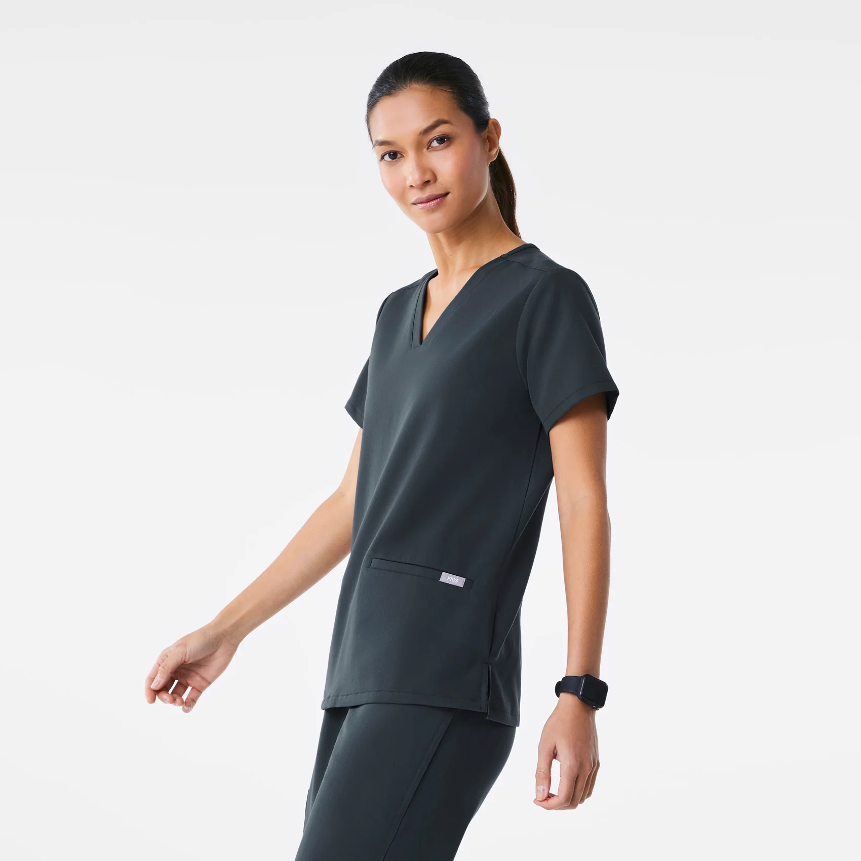 women's Dark Harbor Casma - Three-Pocket Scrub Top™ - Image 3