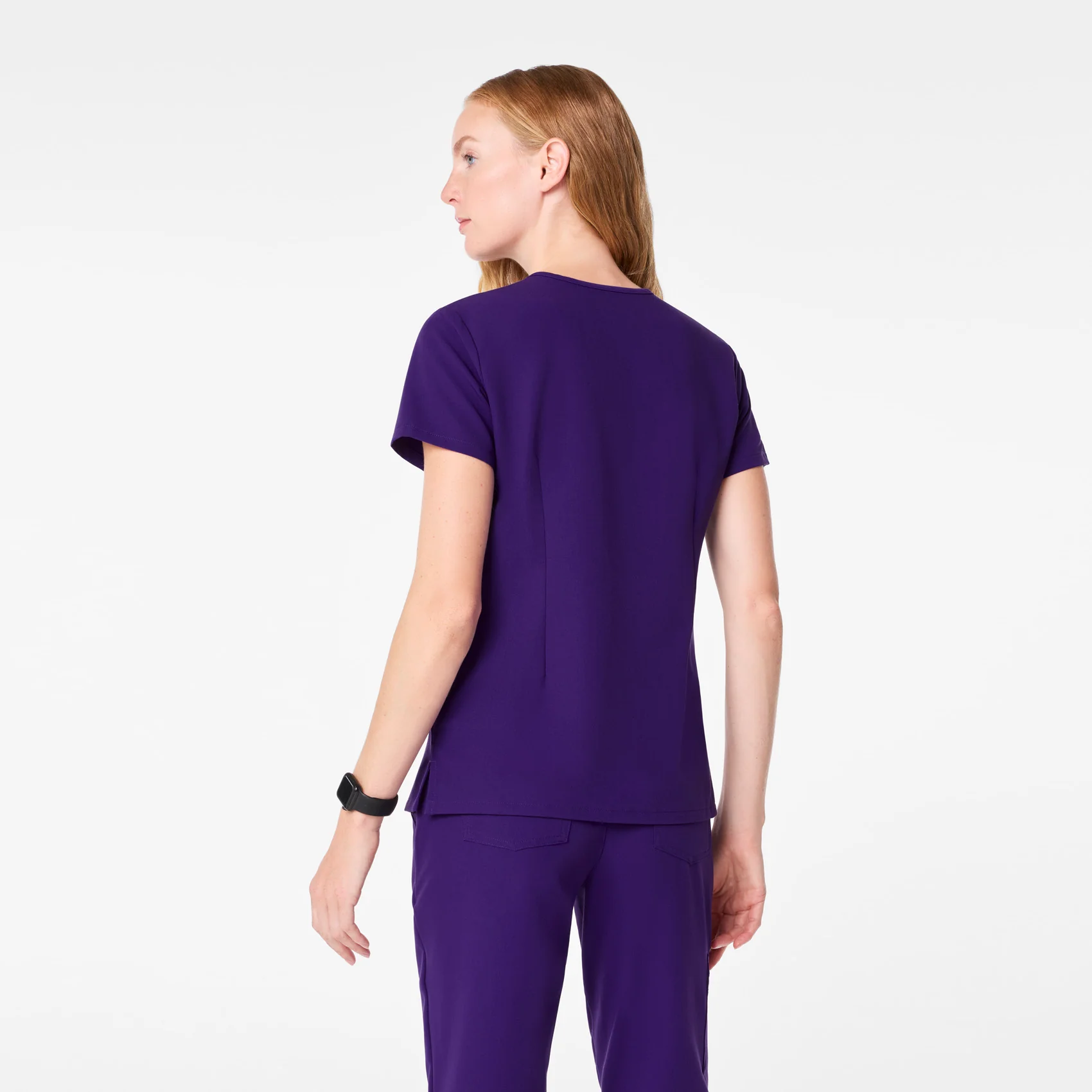 women's Purple Pulse Catarina - One-Pocket Scrub Top™ - Image 4
