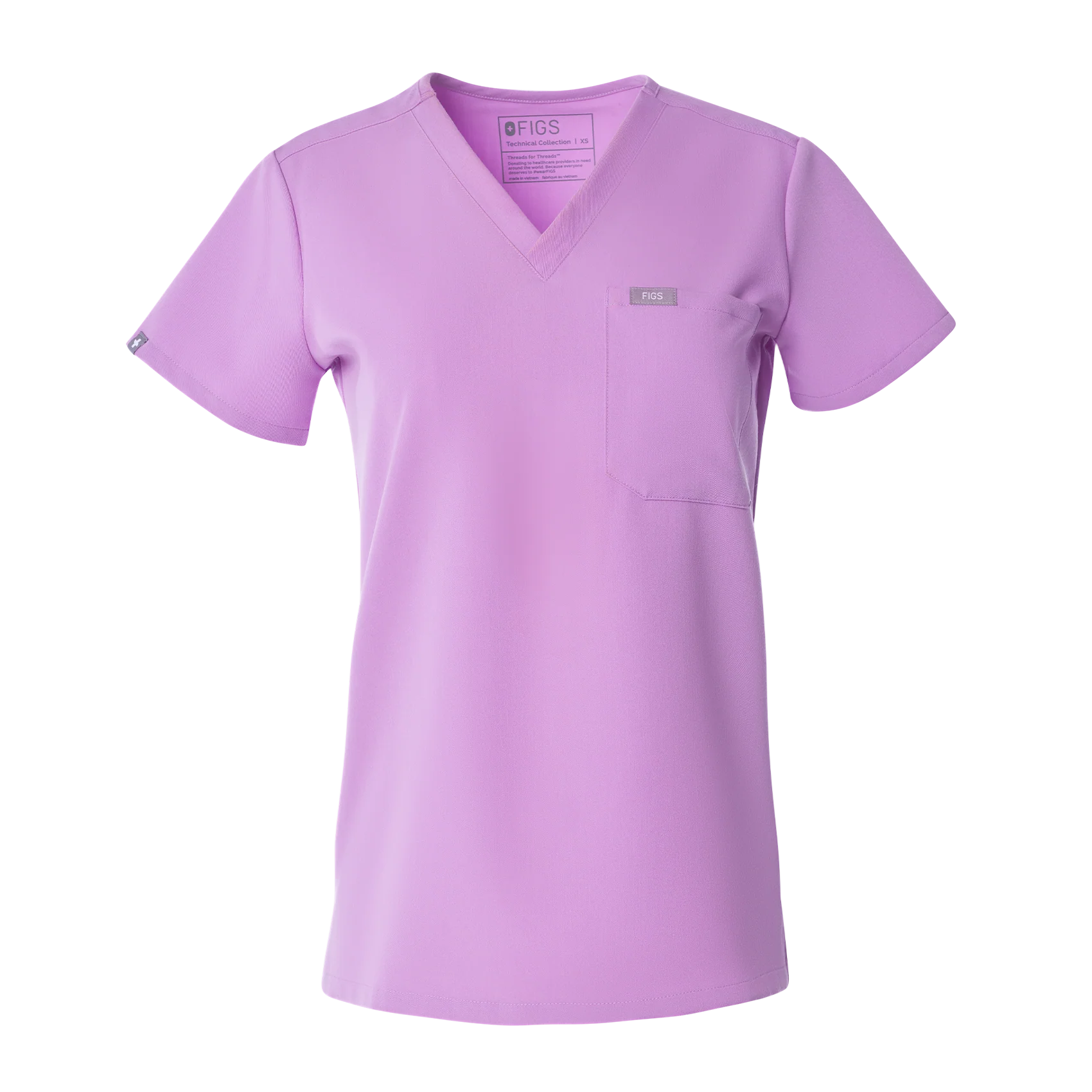 women's Wild Iris Catarina - One-Pocket Scrub Top™ - Image 9