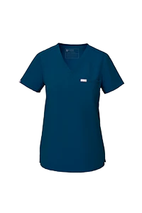women's Deep Reef Catarina - One-Pocket Scrub Top™ - Image 8