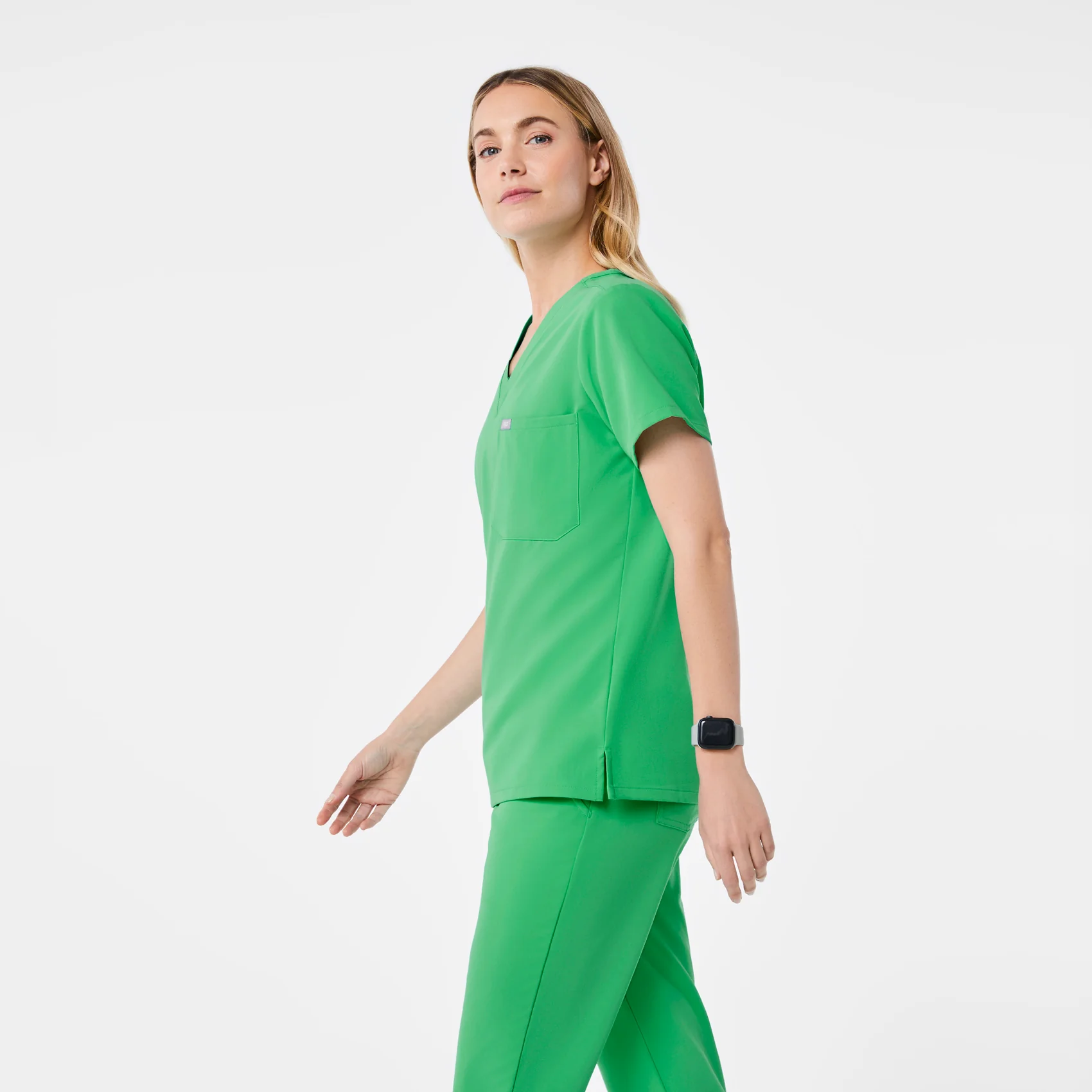 women's Emerald Catarina Petite - One-Pocket Scrub Top™ - Image 3
