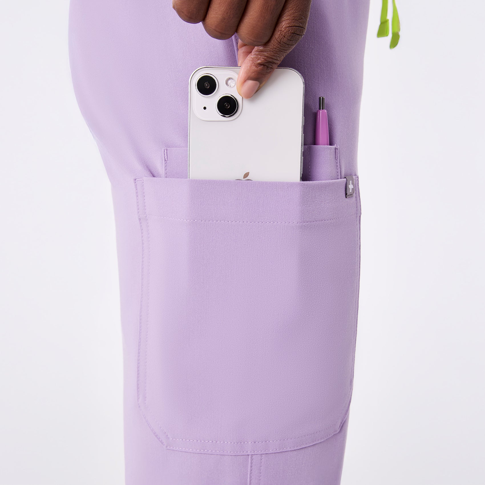 women's Lavender Dew Kade - Tall Cargo Scrub Pant™ - Image 7