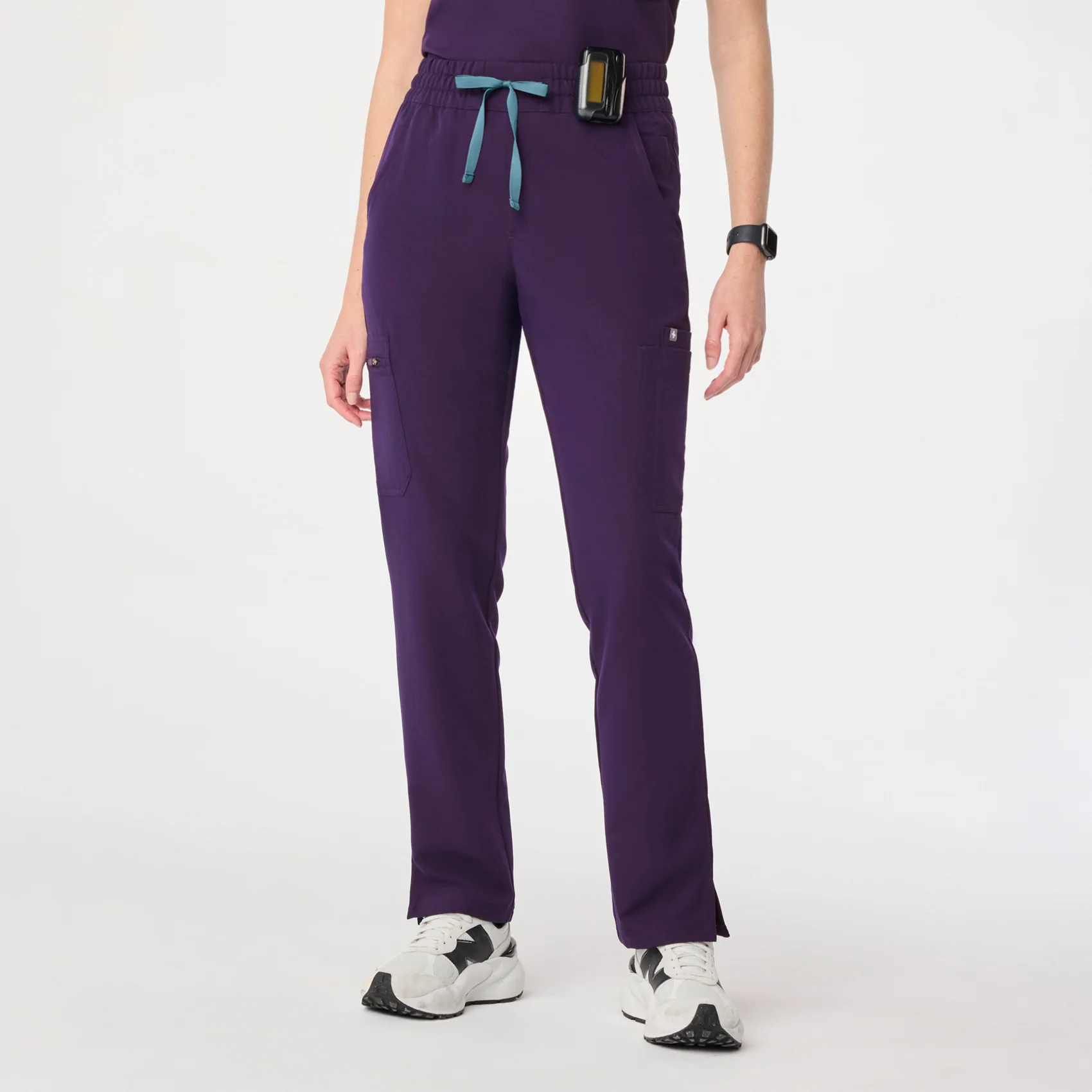 women's Purple Jam High Waisted Dowa - Scrub Pants