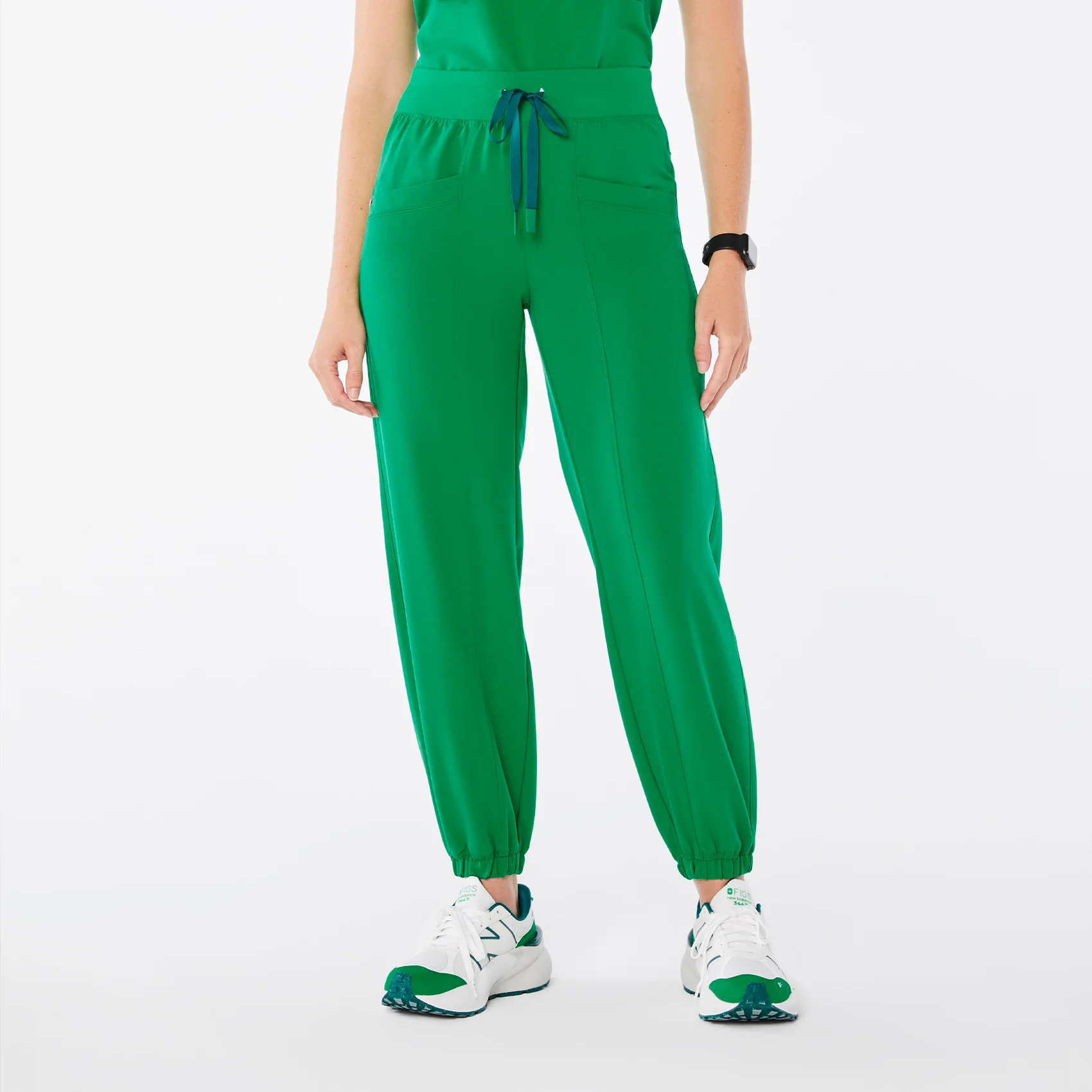 women's Evergreen High Waisted Rio Relaxed Jogger Scrub Pants