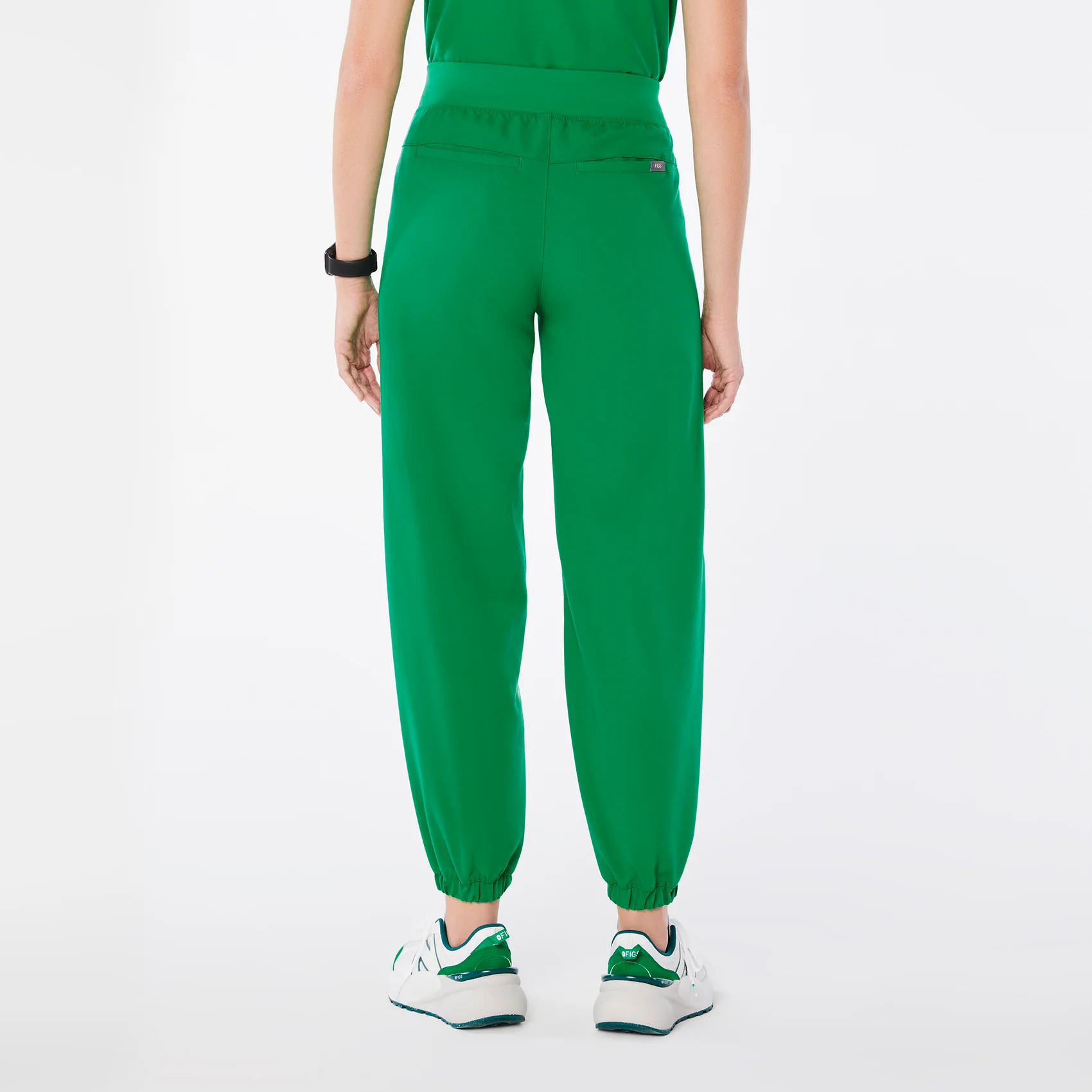 women's Evergreen High Waisted Rio Relaxed Jogger Scrub Pants - Image 3
