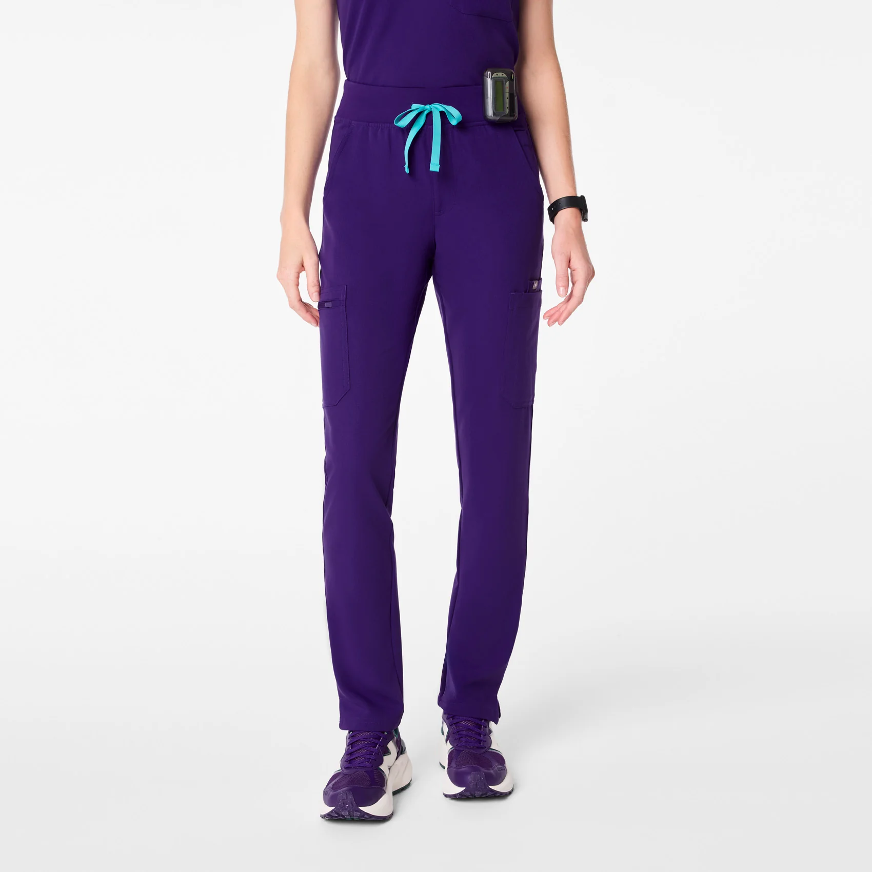 women's Purple Pulse High Waisted Yola - Tall Skinny Scrub Pant™