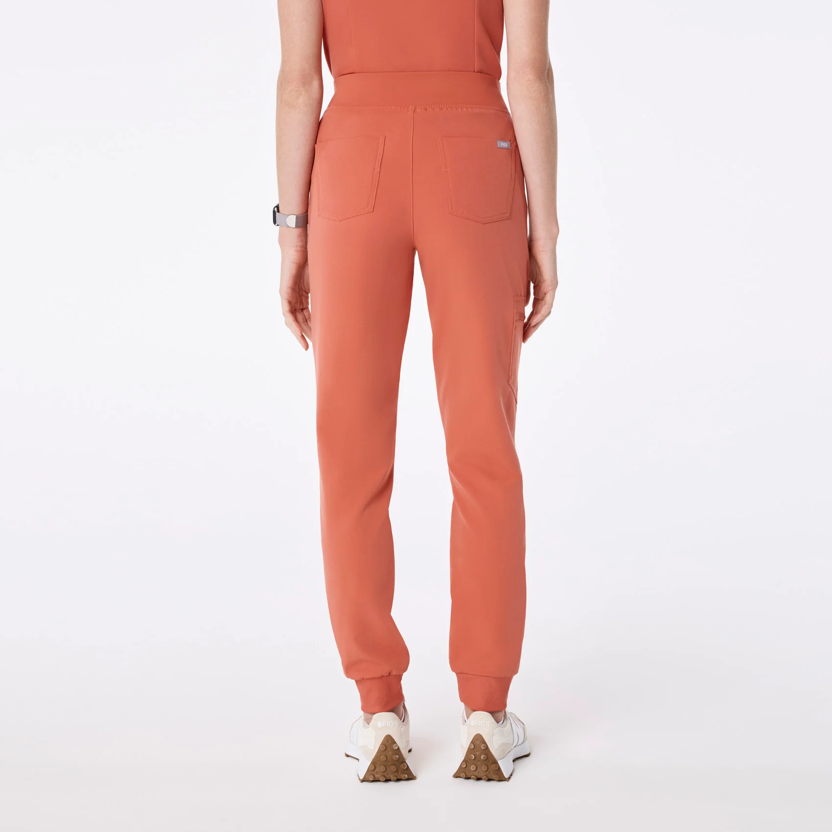 women's Spiced Cider High Waisted Zamora - Jogger Scrub Pant™ - Image 4