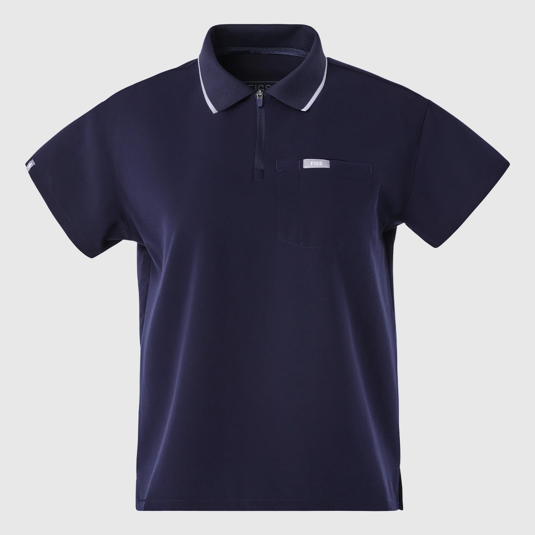 women's Indocyanine Green Hope Relaxed Polo - Scrub Top - Image 9