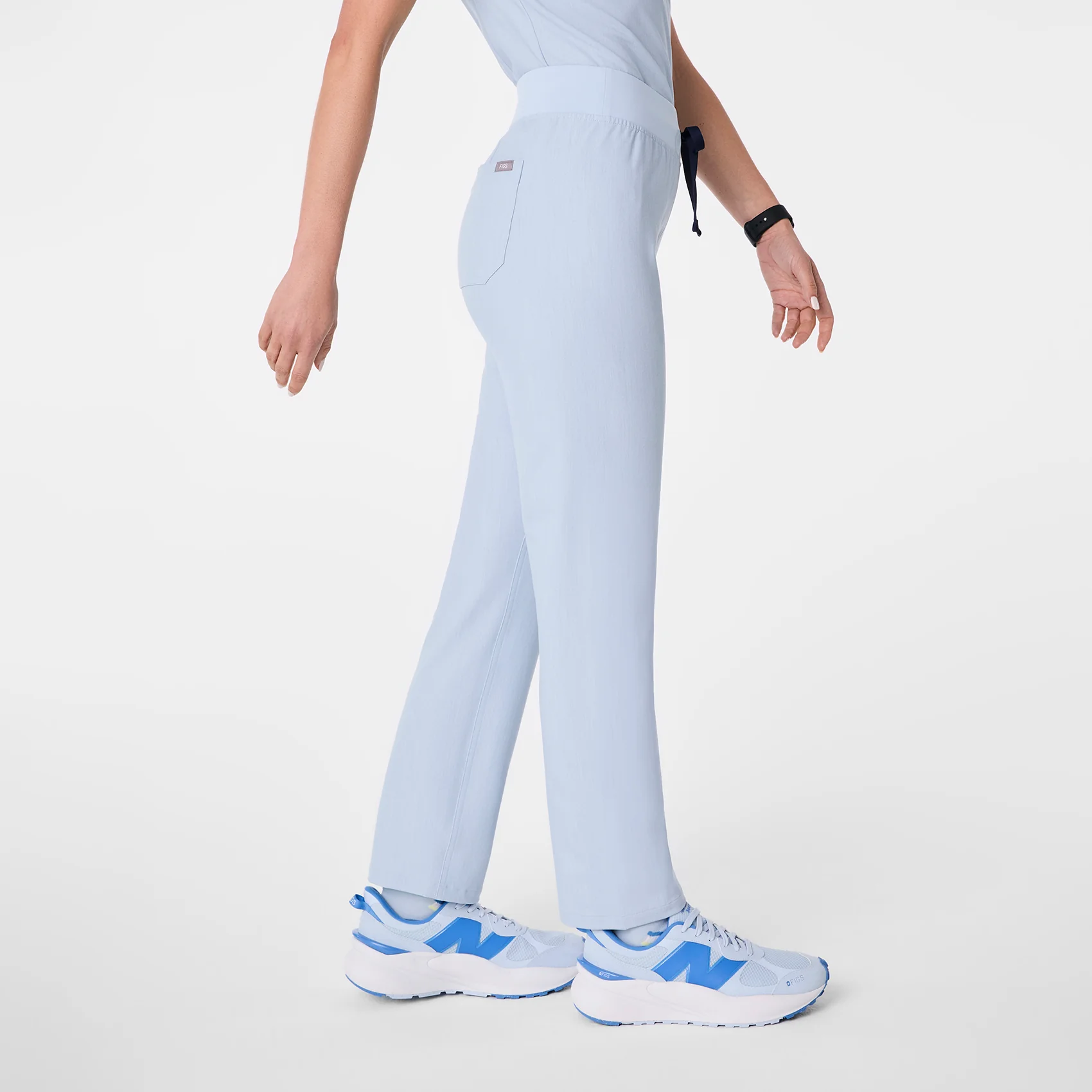 women's Chambray High Waisted Livingston - Basic Scrub Pant™ - Image 3
