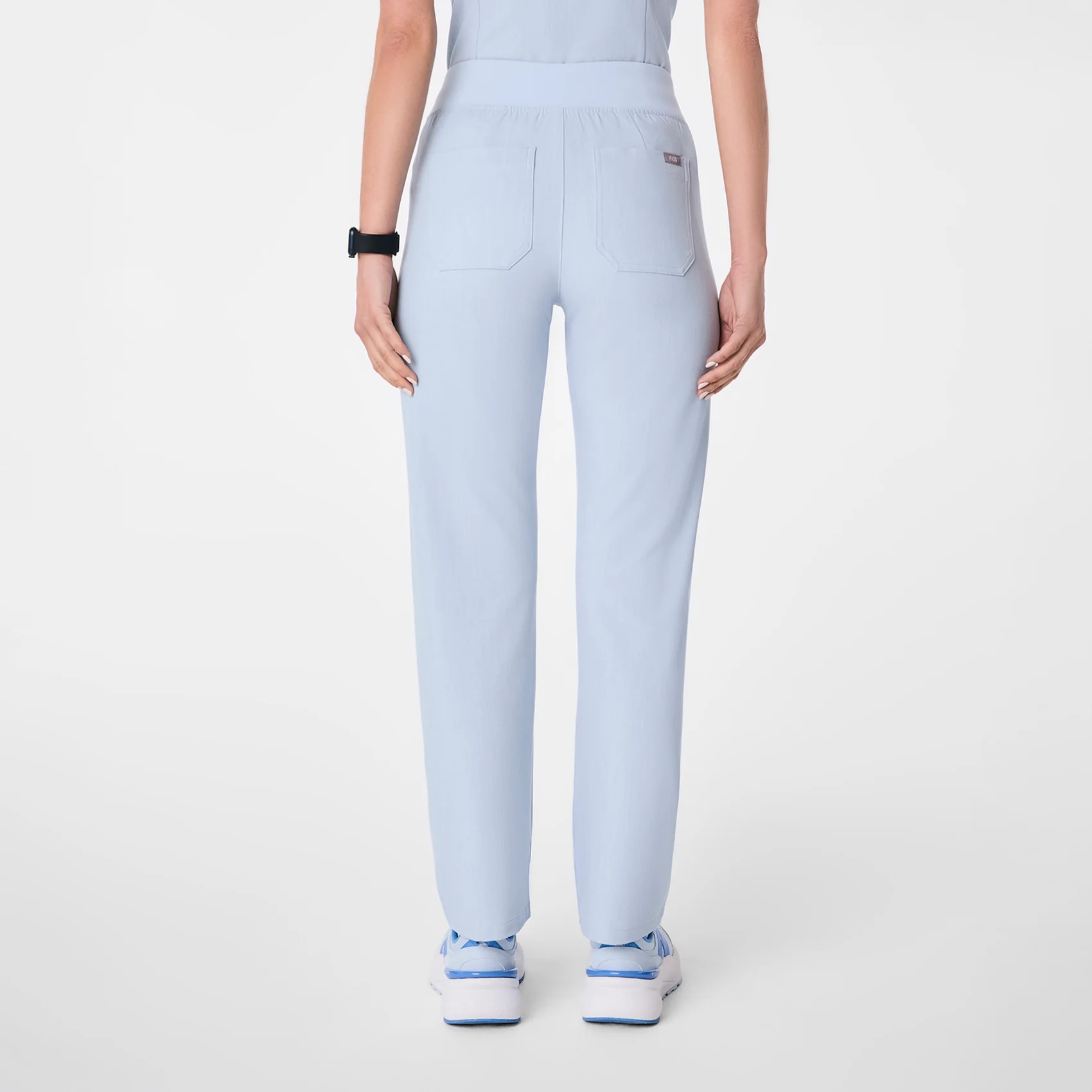 women's Chambray High Waisted Livingston - Basic Scrub Pant™ - Image 4