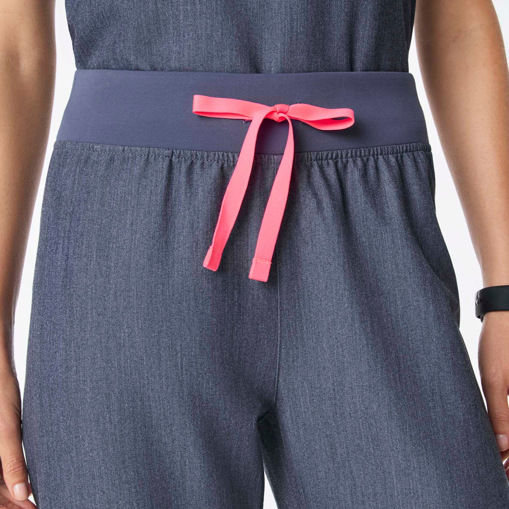 women's Heather Denim High Waisted Livingston - Basic Scrub Pant™ - Image 5