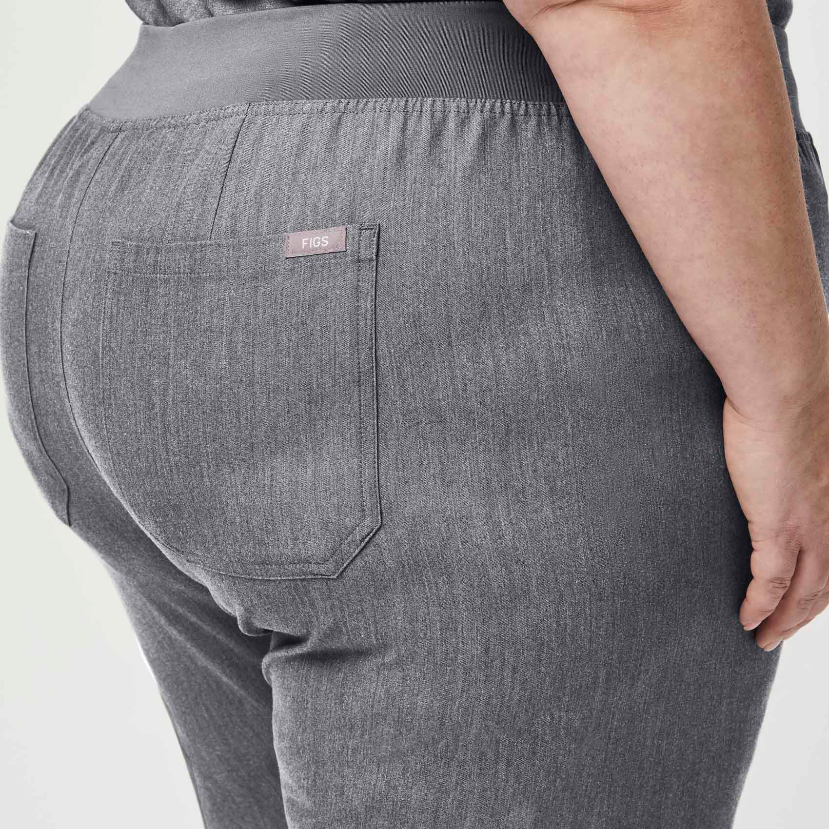 women's Graphite High Waisted Livingston™ - Tall Basic Scrub Pants (3XL - 6XL) - Image 5