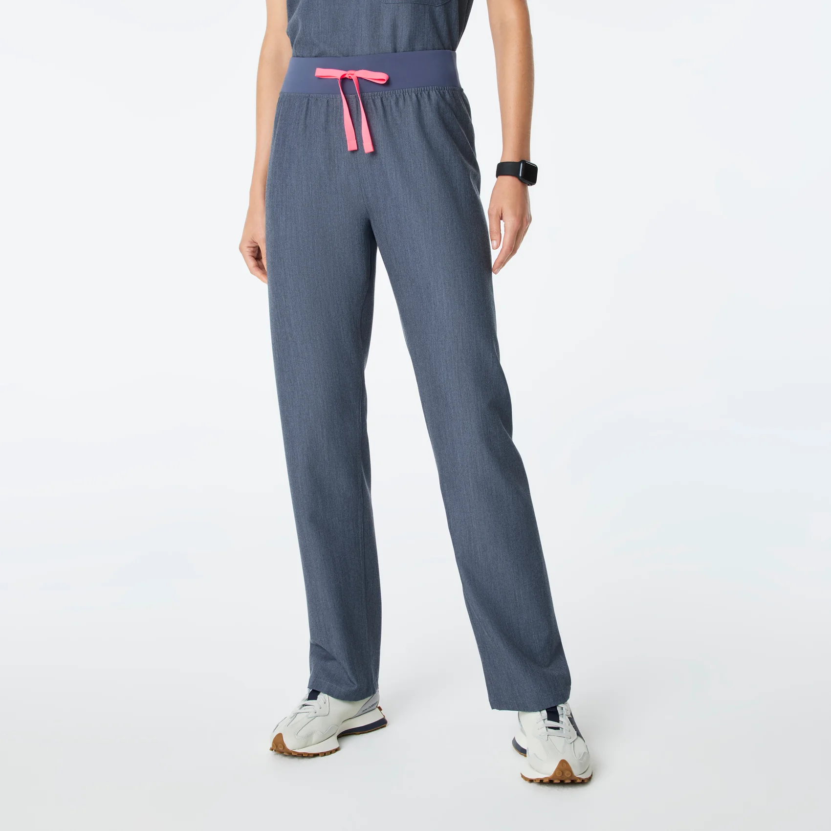 women's Heather Denim High Waisted Livingston - Tall Basic Scrub Pant™