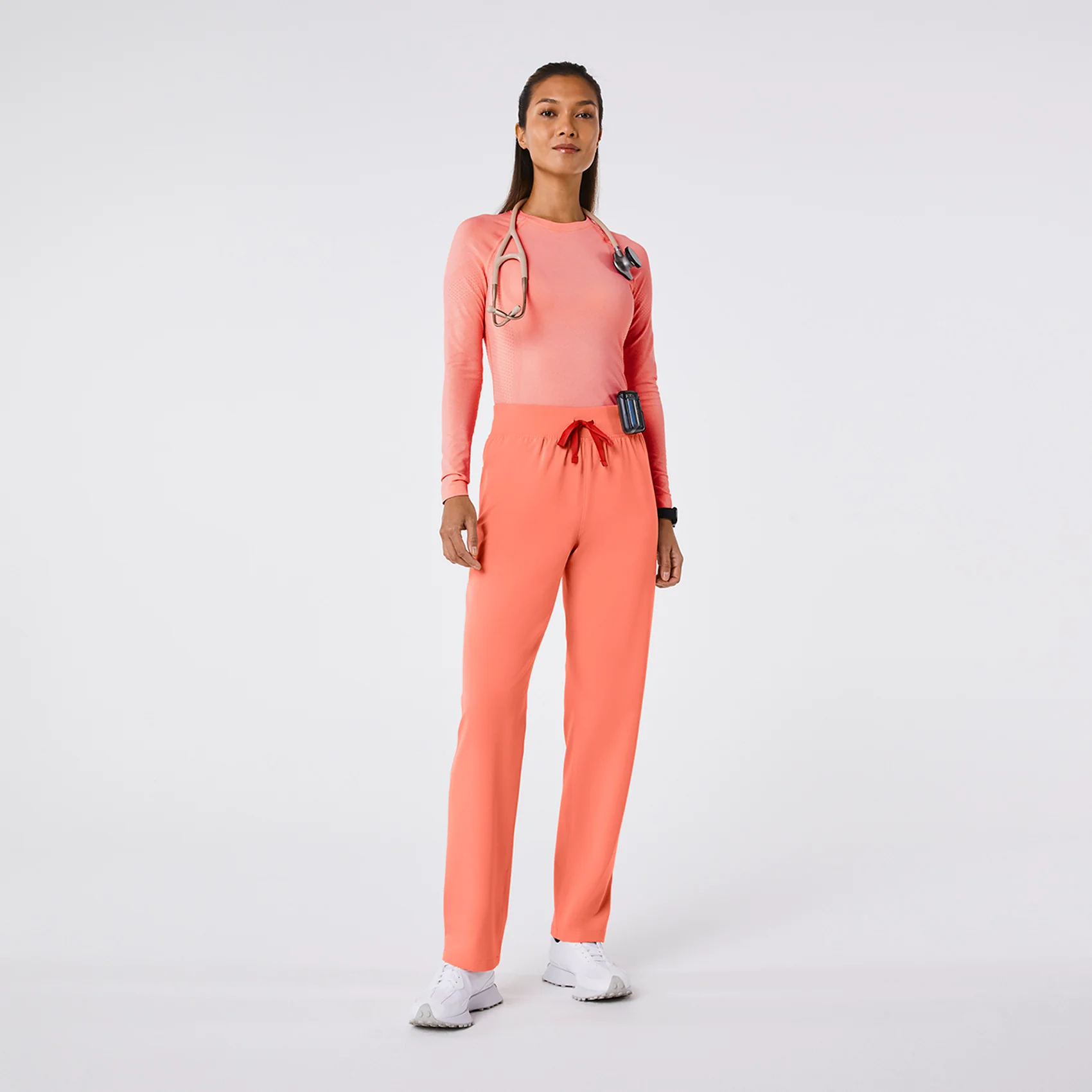 women's Sunset Drift High Waisted Livingston - Tall Basic Scrub Pant™ - Image 2