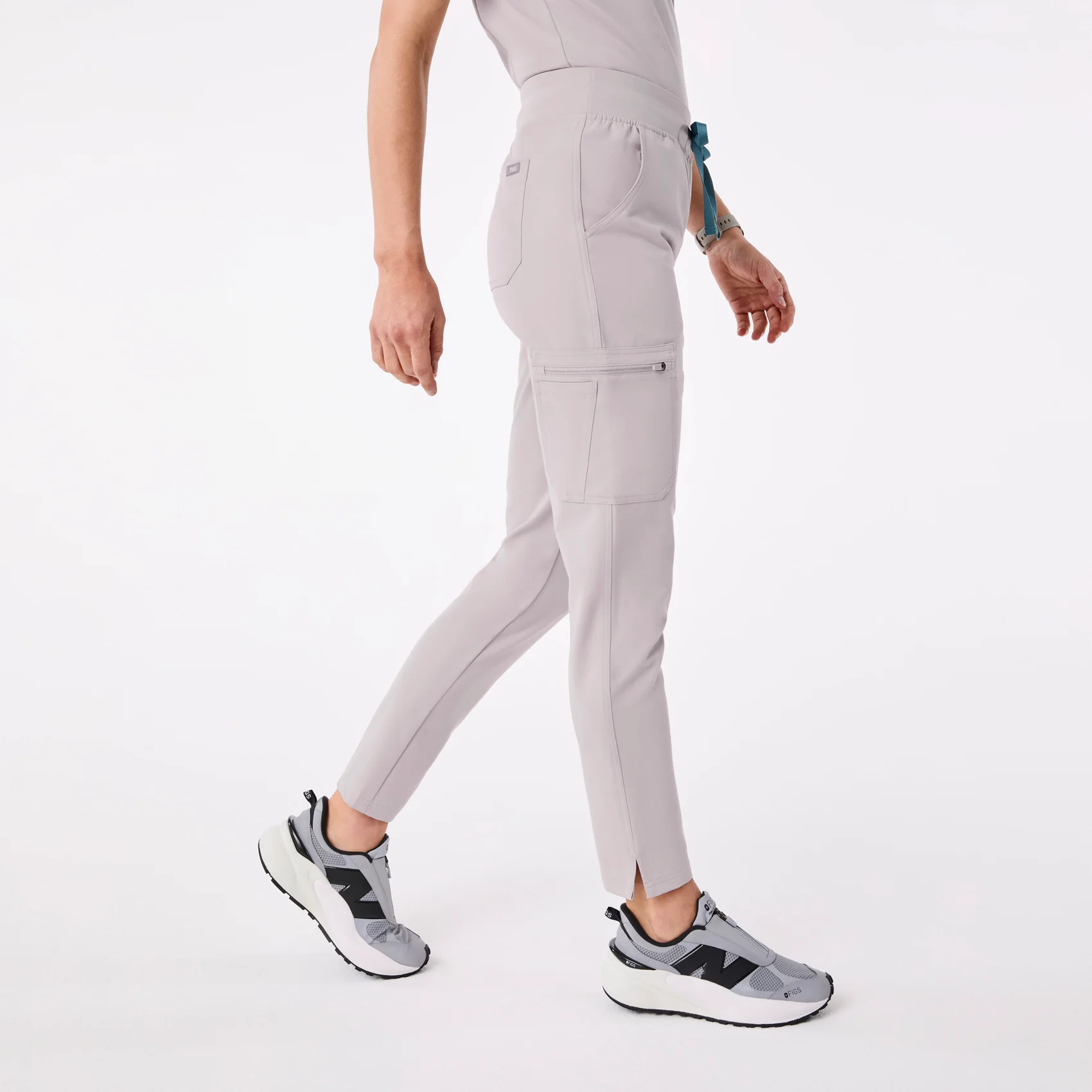 women's Slate High Waisted Yola - Petite Skinny Scrub Pant™ - Image 3