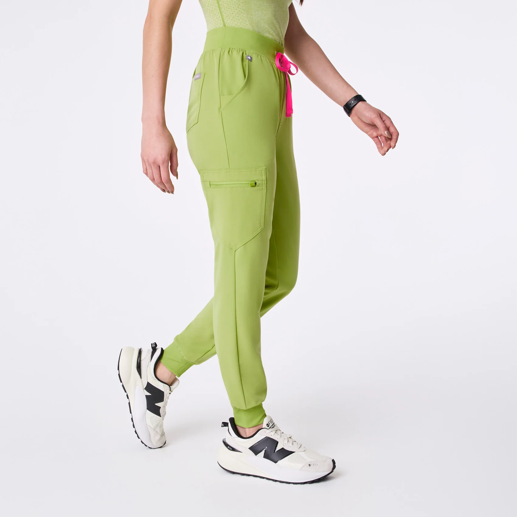 women's Matcha High Waisted Zamora - Jogger Scrub Pant™ - Image 3