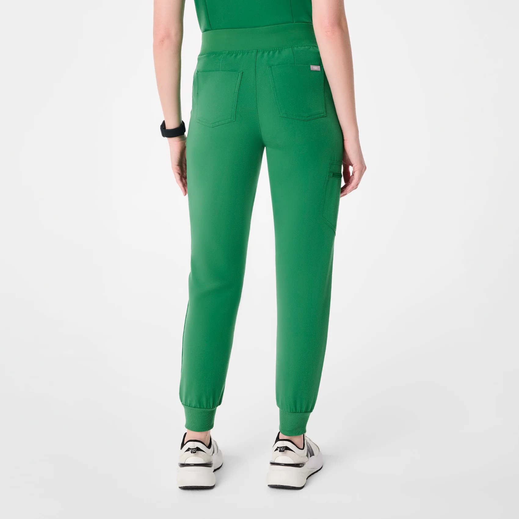 women's Indocyanine Green High Waisted Zamora - Tall Jogger Scrub Pant™ - Image 4