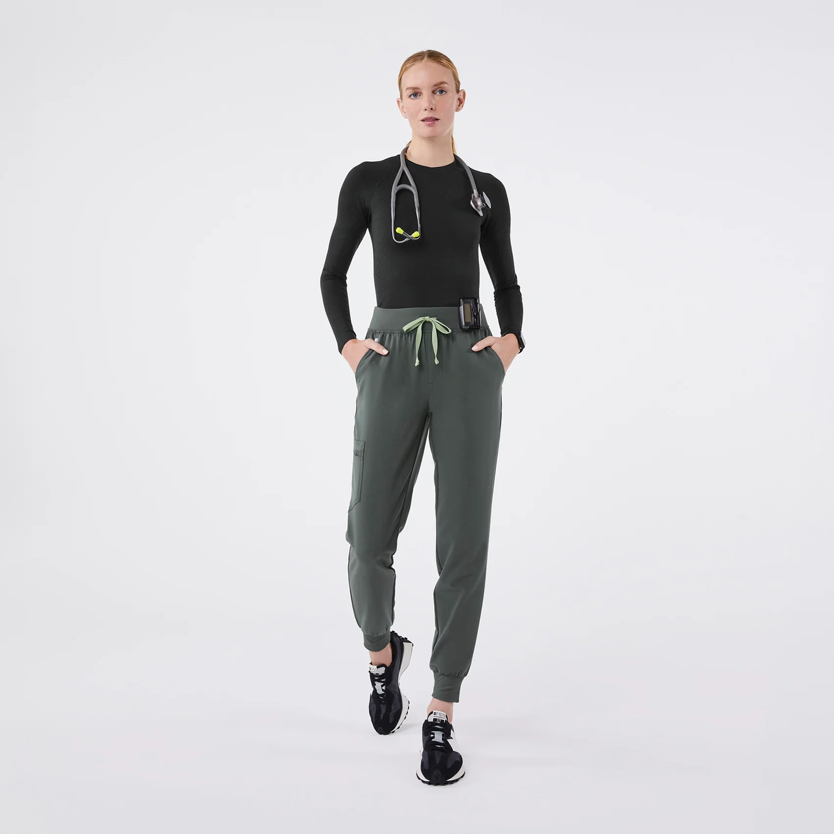 women's Bonsai High Waisted Zamora - Tall Jogger Scrub Pant™ - Image 2