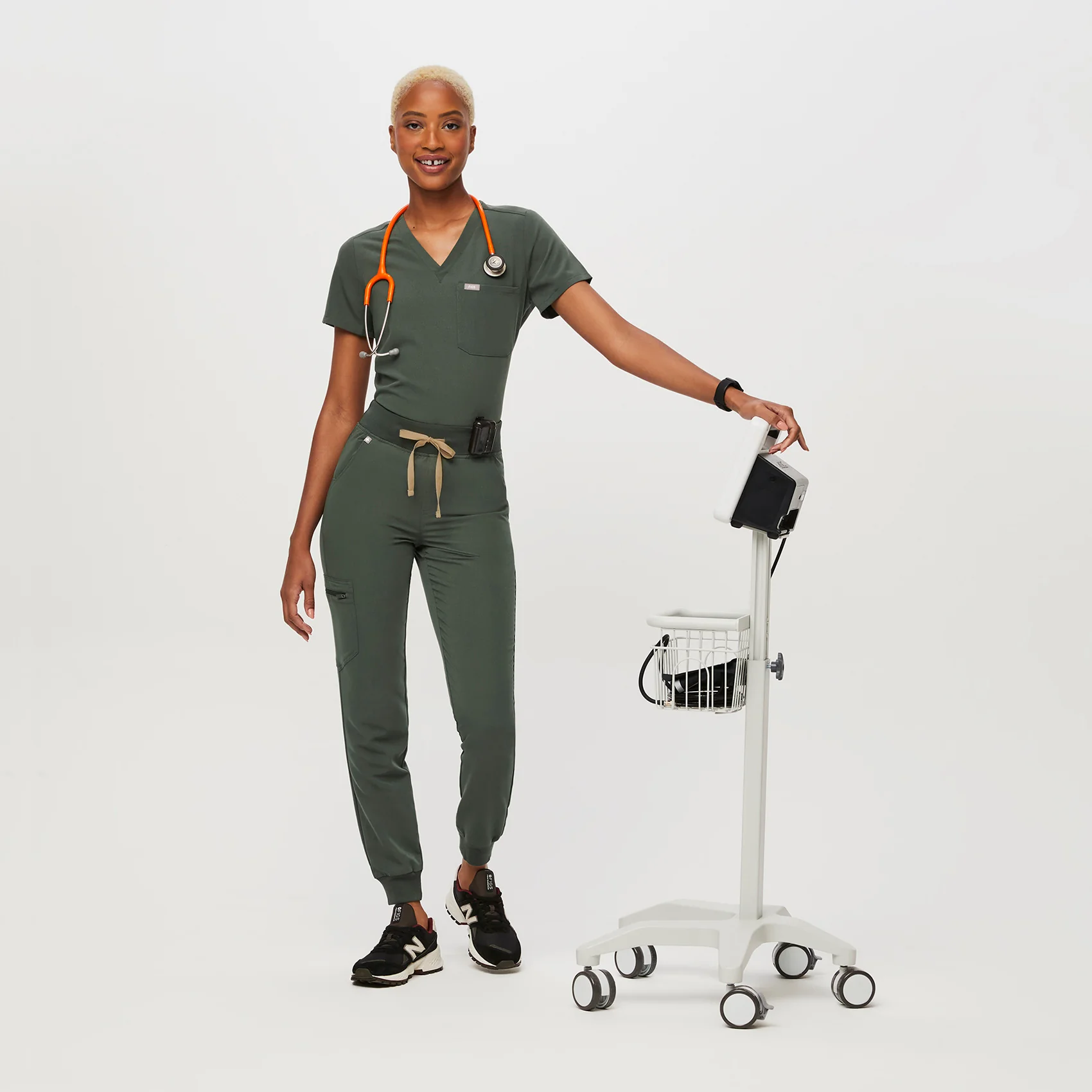 women's Moss High Waisted Zamora - Tall Jogger Scrub Pant™ - Image 2