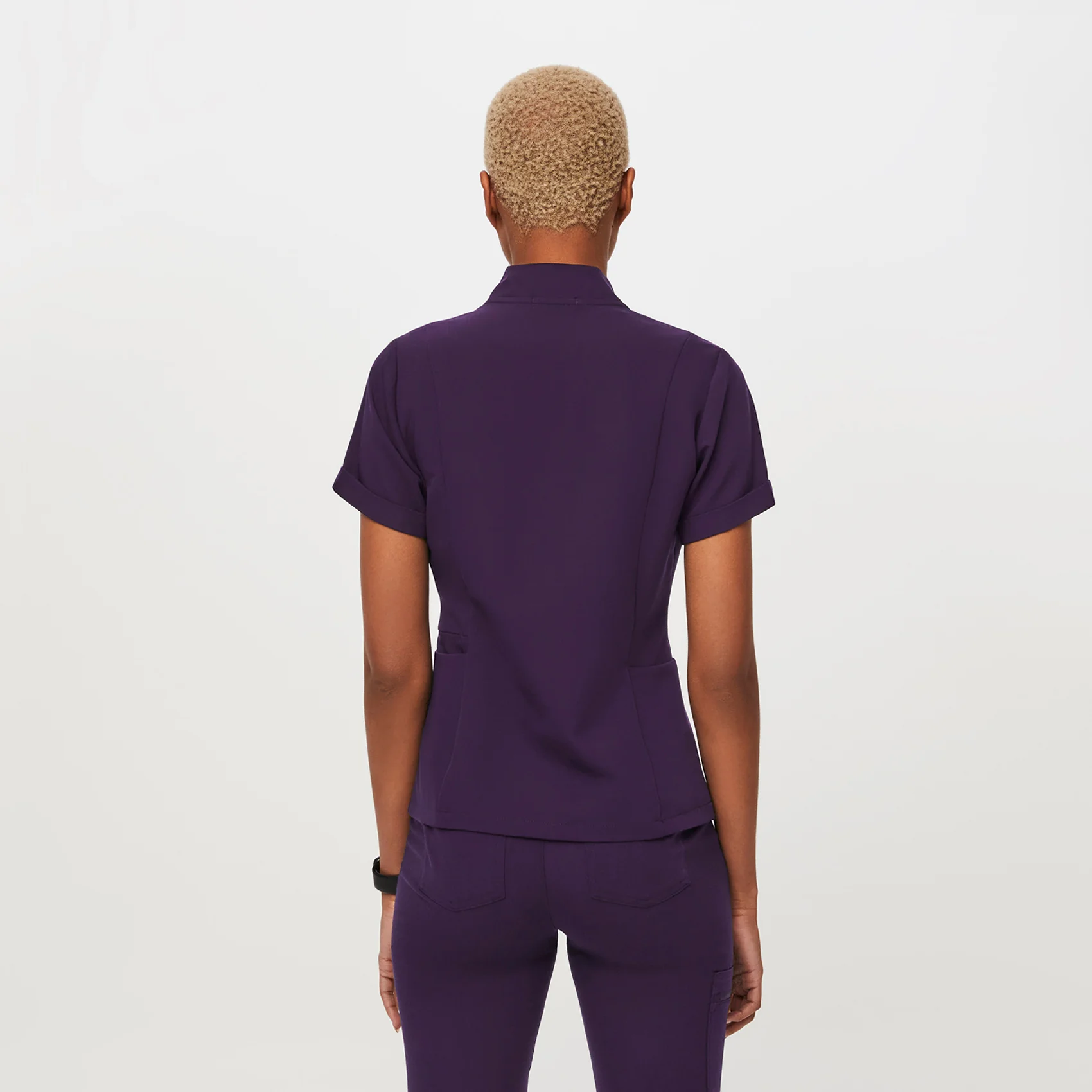 women's Purple Jam Inala - Slim Scrub Top - Image 4