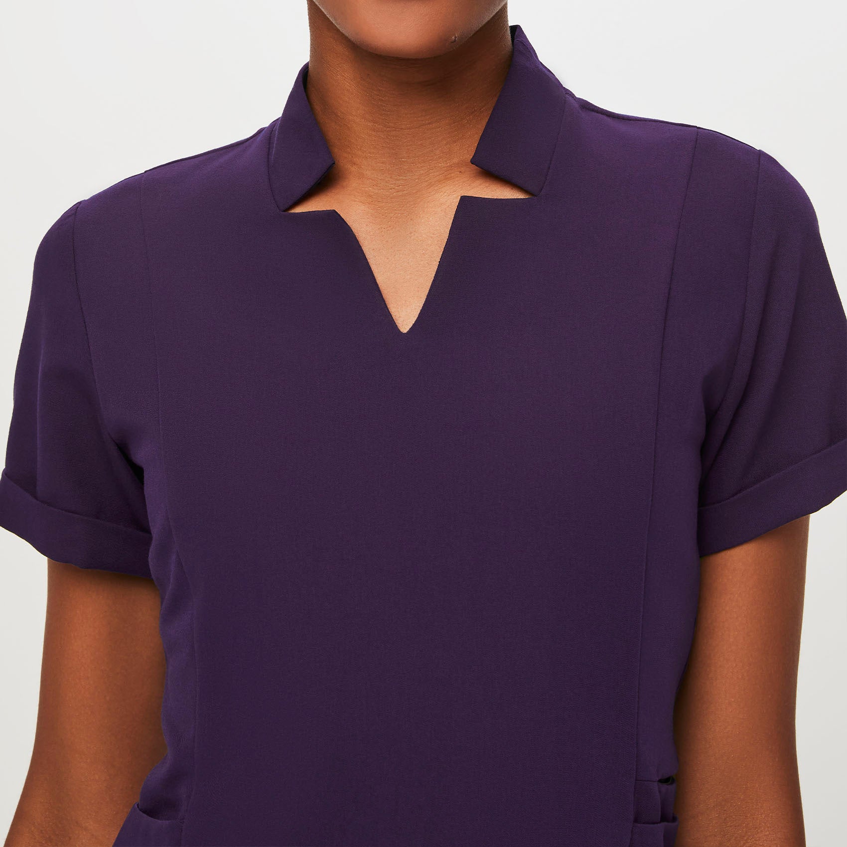 women's Purple Jam Inala - Slim Scrub Top - Image 5