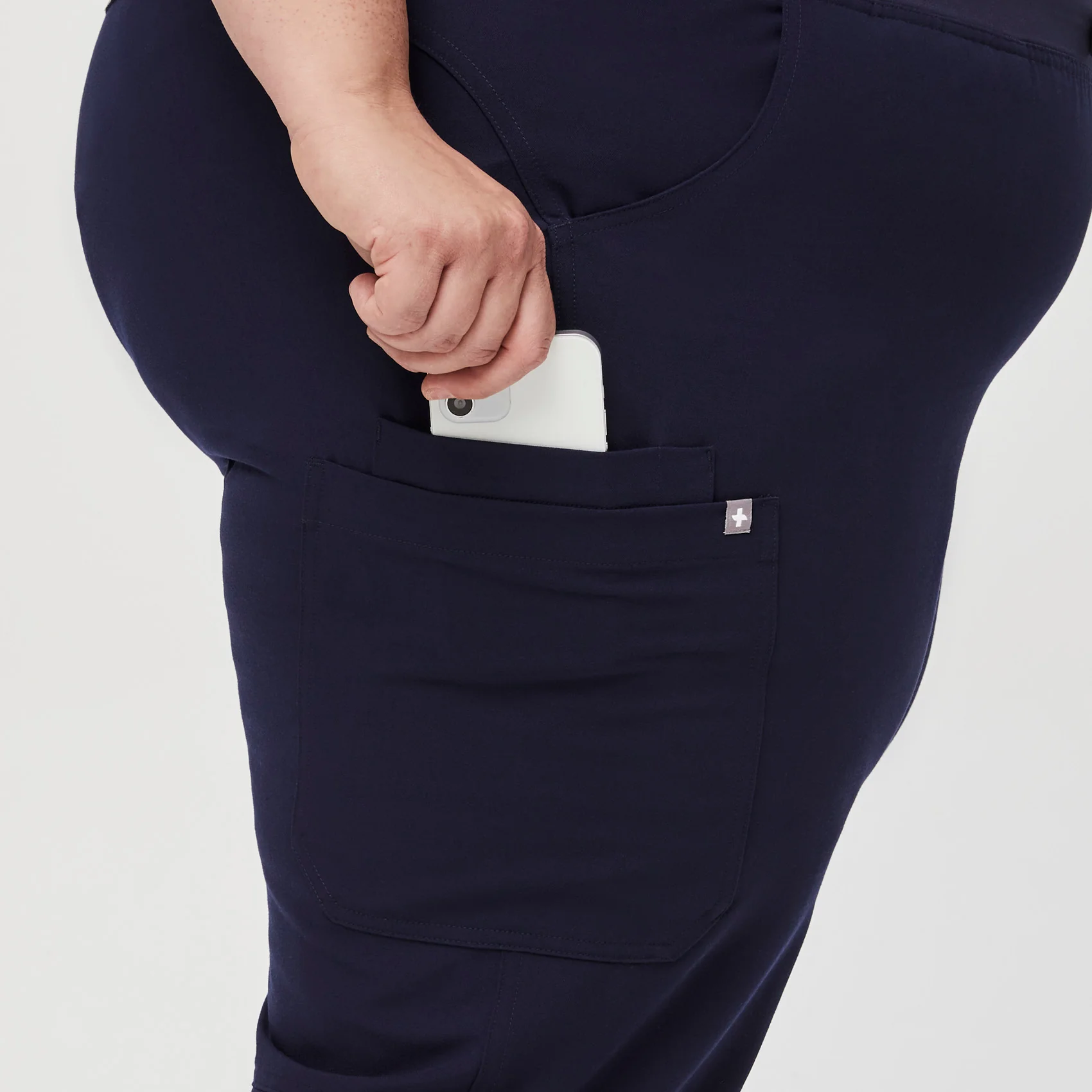 women's Navy Kade™ - Tall Cargo Scrub Pants (3XL - 6XL) - Image 6