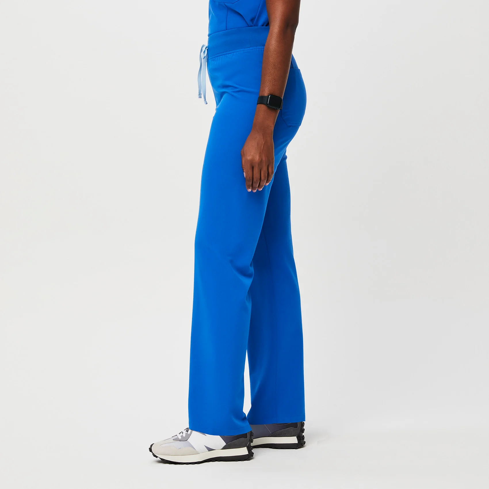 women's Royal Blue Livingston™ High Waisted - Petite Basic Scrub Pants - Image 3