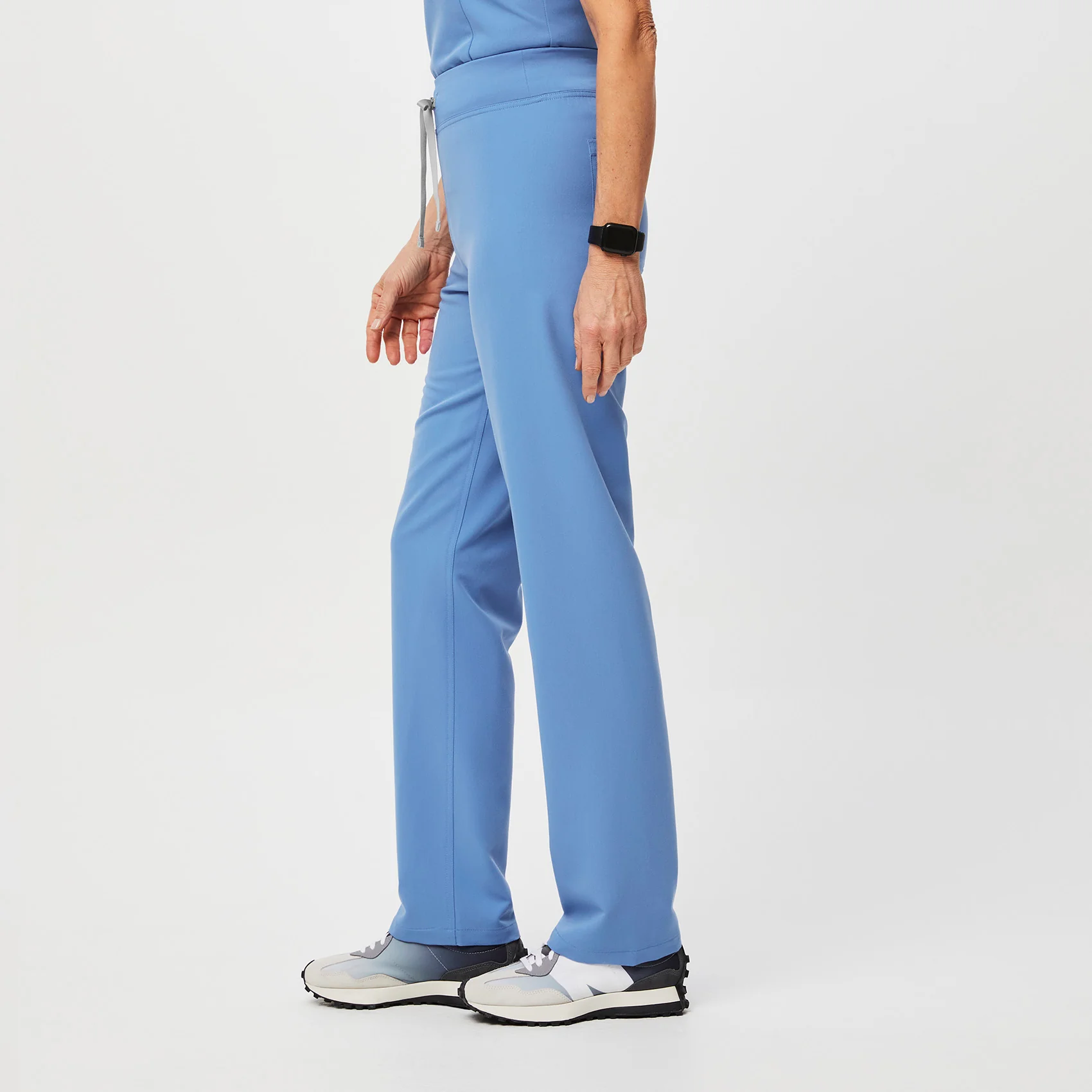women's Ceil Blue Livingston™ High Waisted - Tall Basic Scrub Pants - Image 3