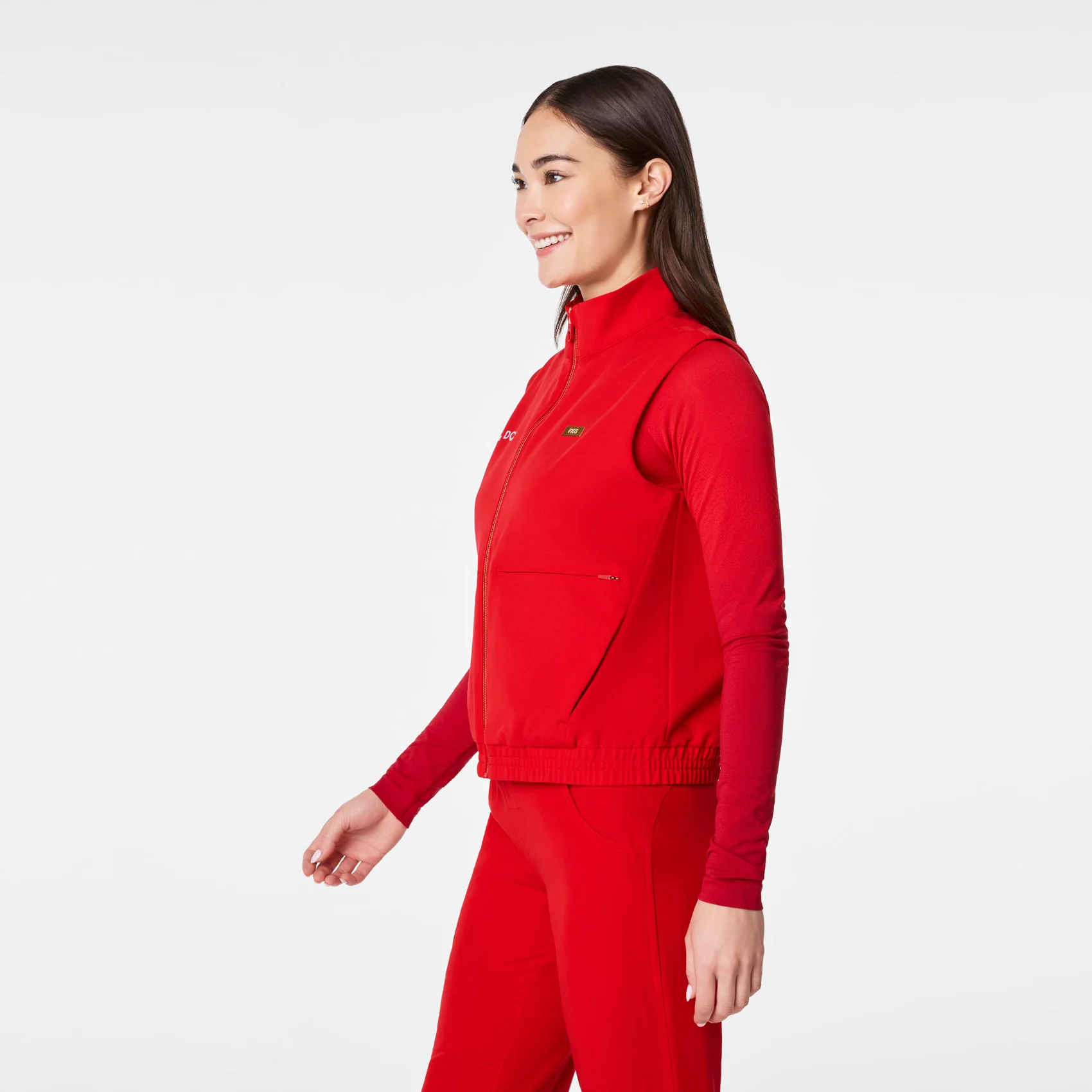 women's Lunar New Year Pop Red Sydney Vest - Image 3
