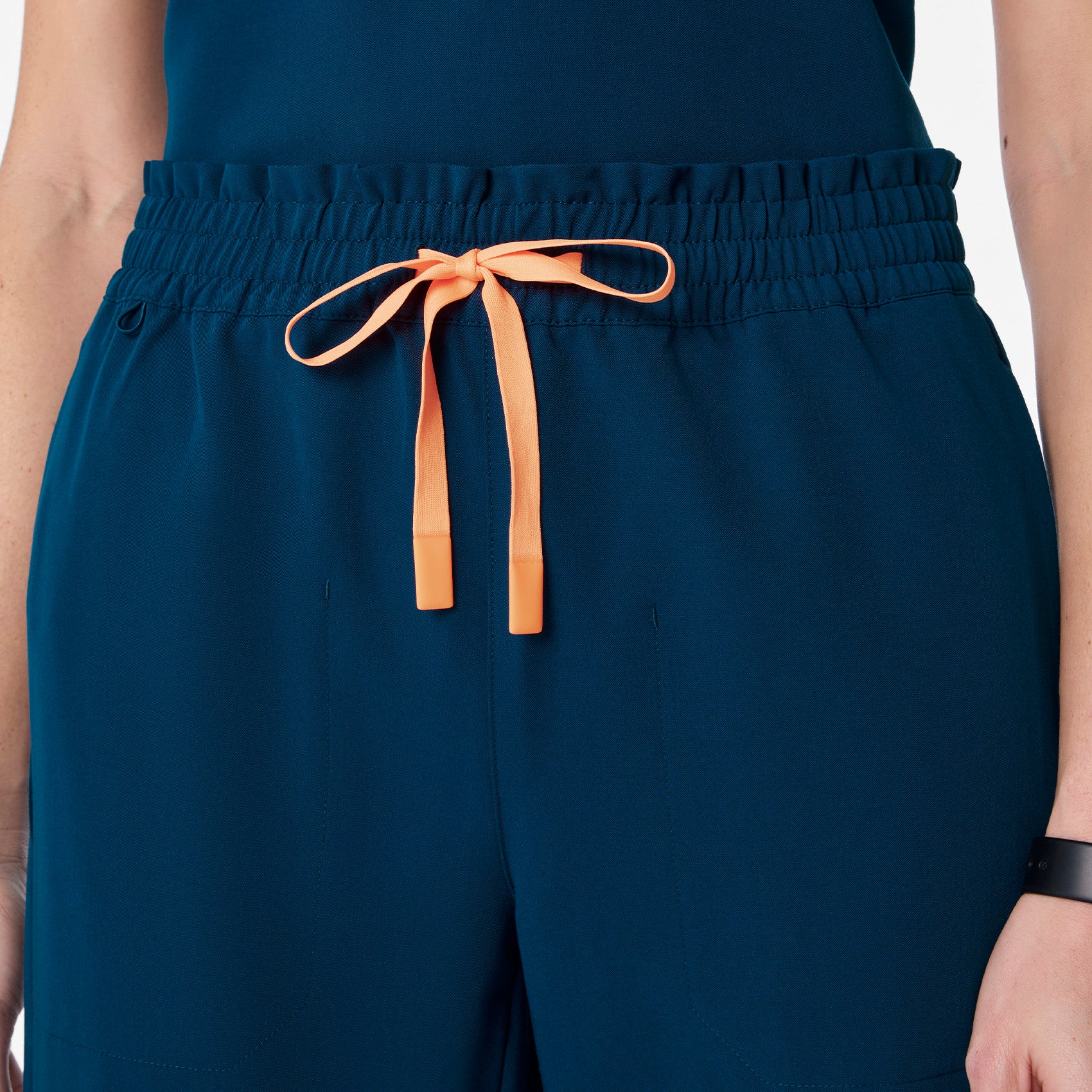 women's Deep Reef Marseille Wide Leg - Petite Scrub Pant - Image 5