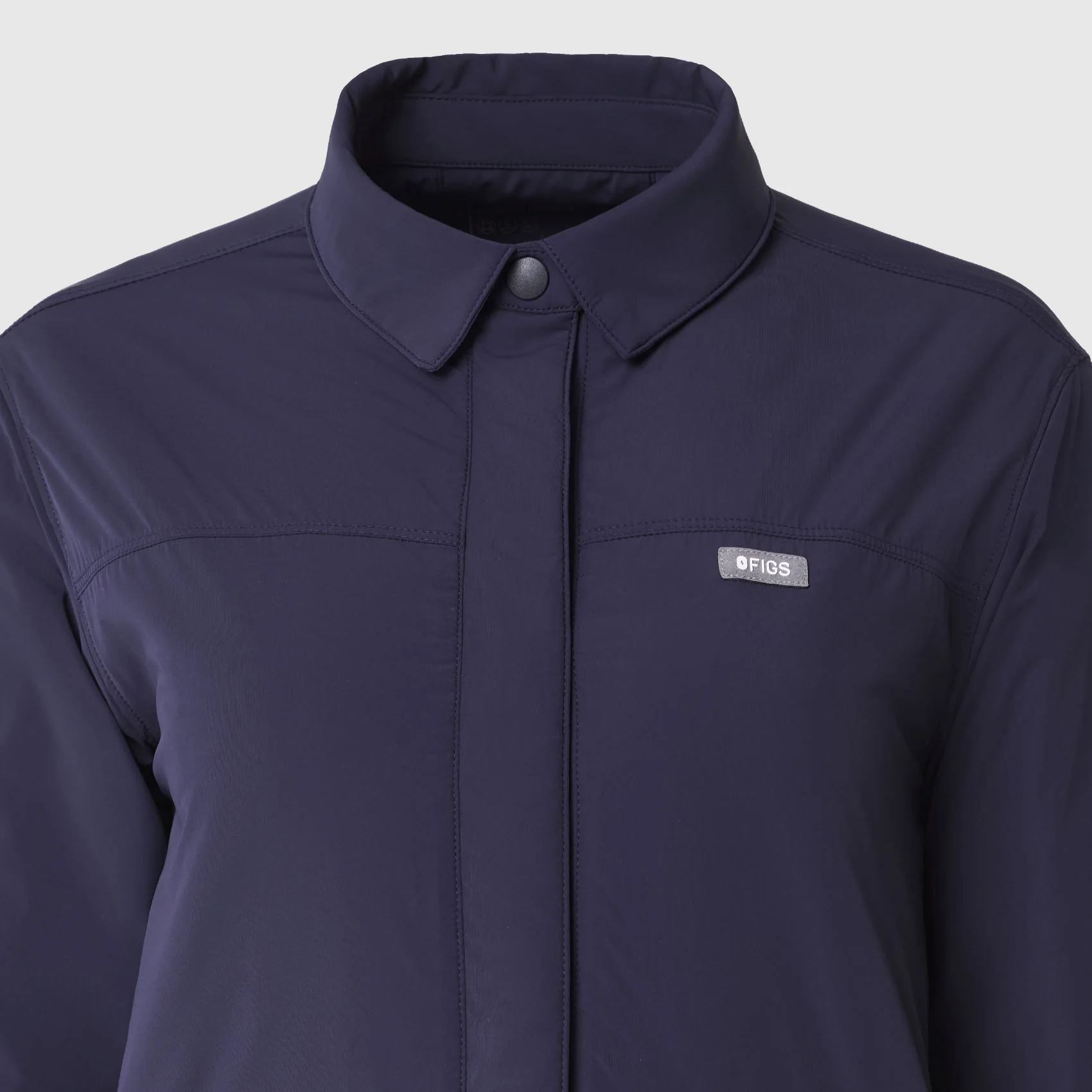women's Navy On-Shift Float - Shacket™ - Image 12